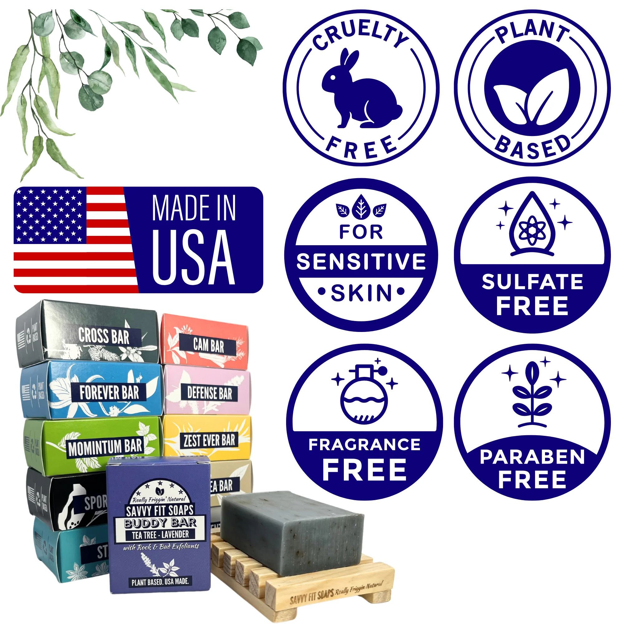 Natural Bar Soap Bundle - 12 Bars, 1 of Each Scented Bar - Image 8