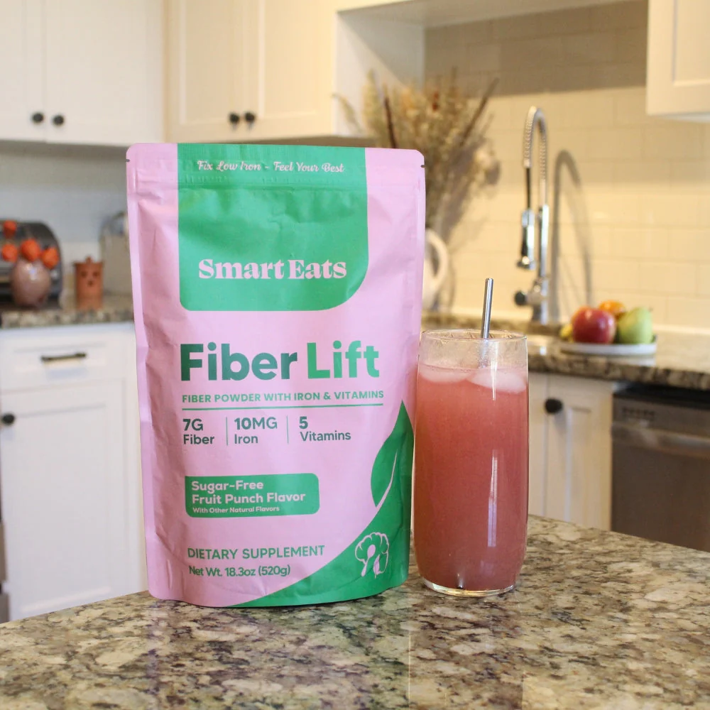 Iron Prebiotic Fiber Powder - Fruit Punch Sugar Free - Image 3