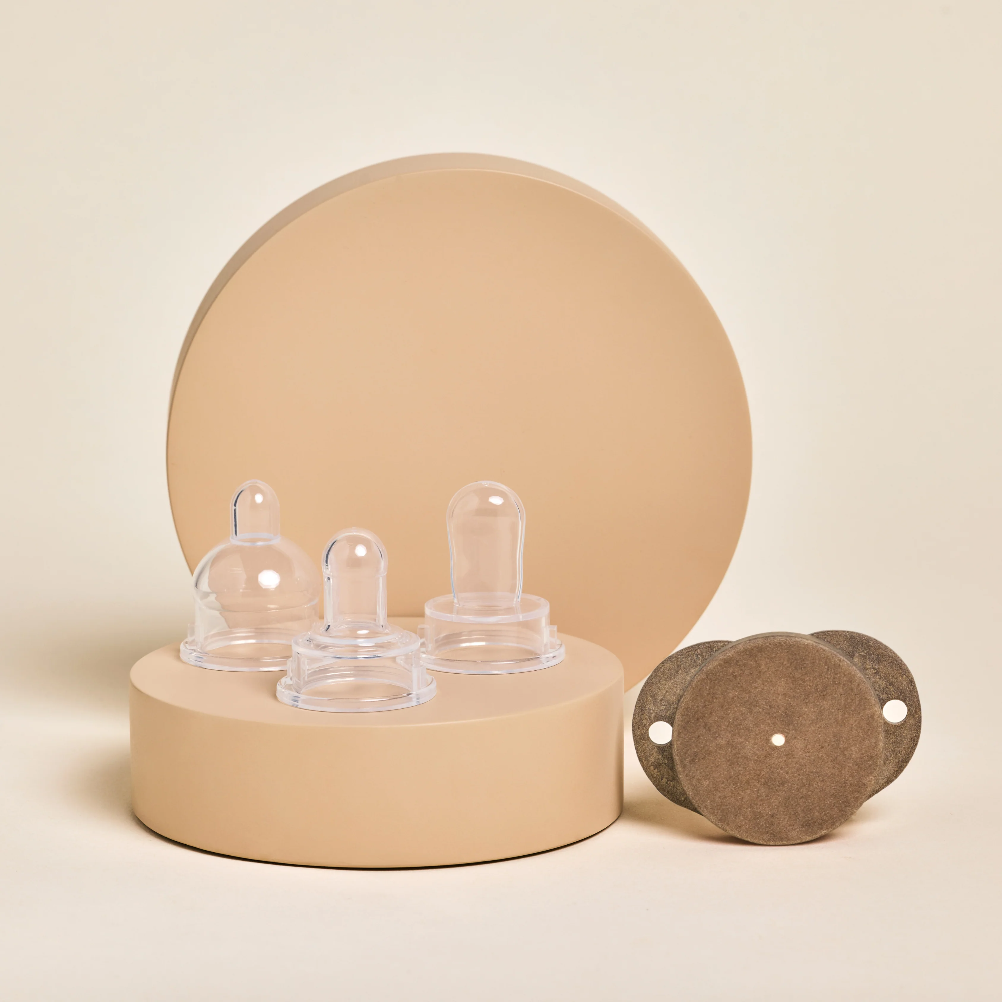 Plastic-Free Newborn Pacifier Starter Kit - 3 Nipple Shapes - Image 15