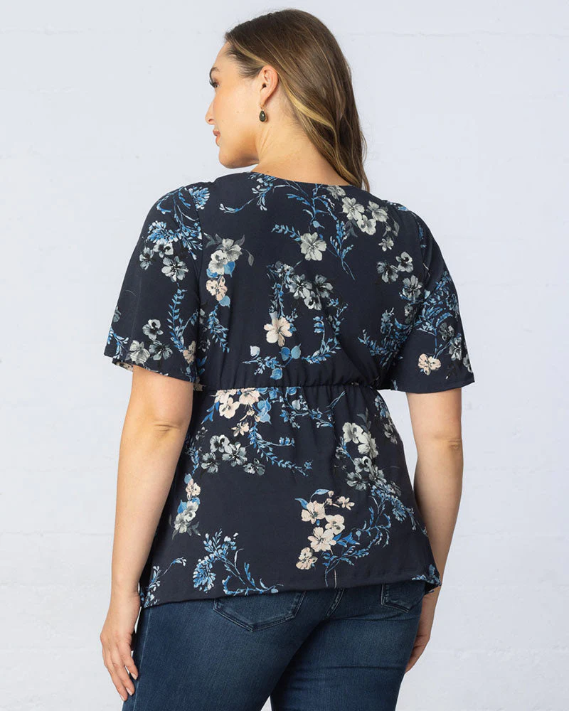 Plus Size Abby Twist Front Blouse - Image 10