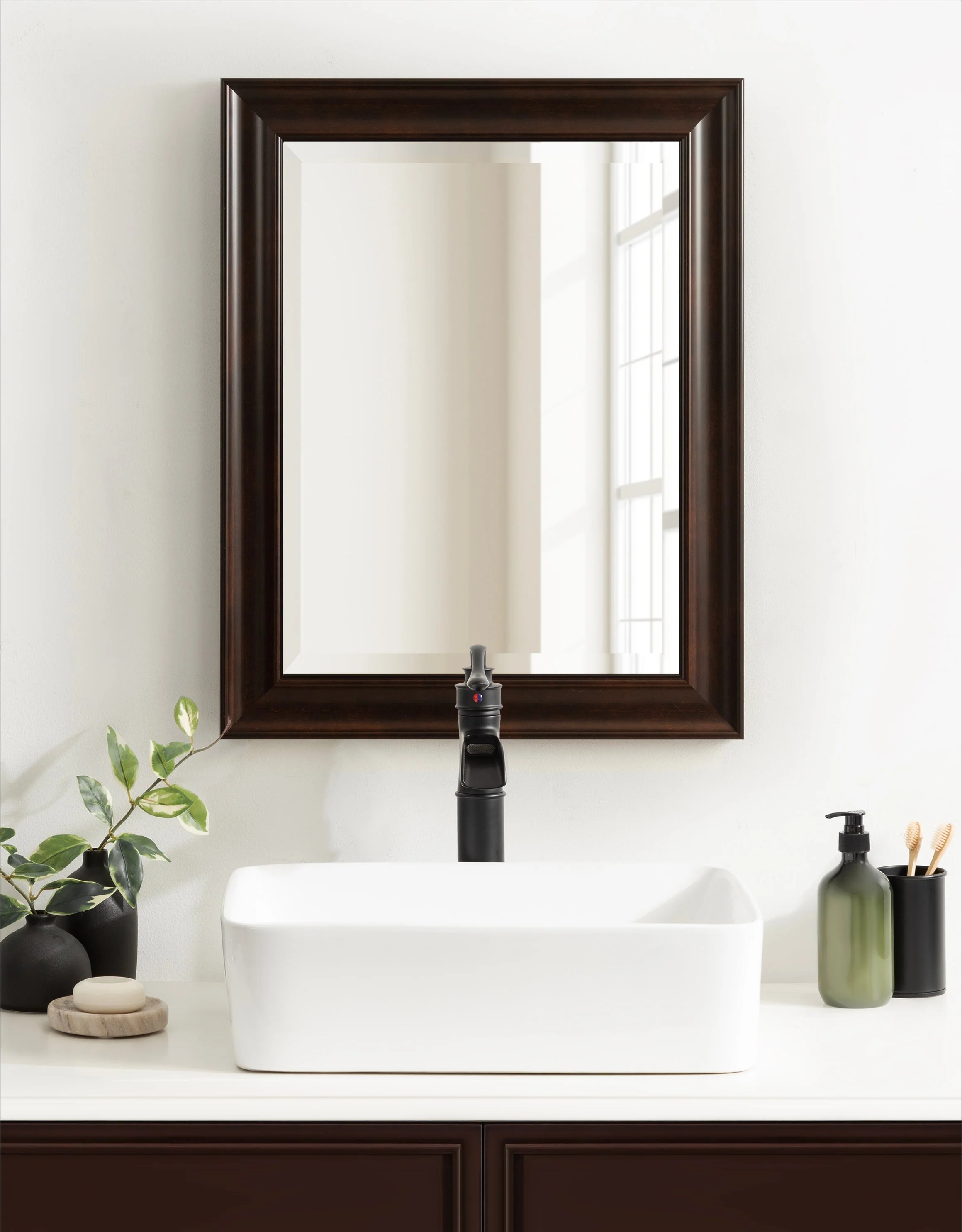 Aberdeen Rectangle Bathroom Wall Mirror - Image 4