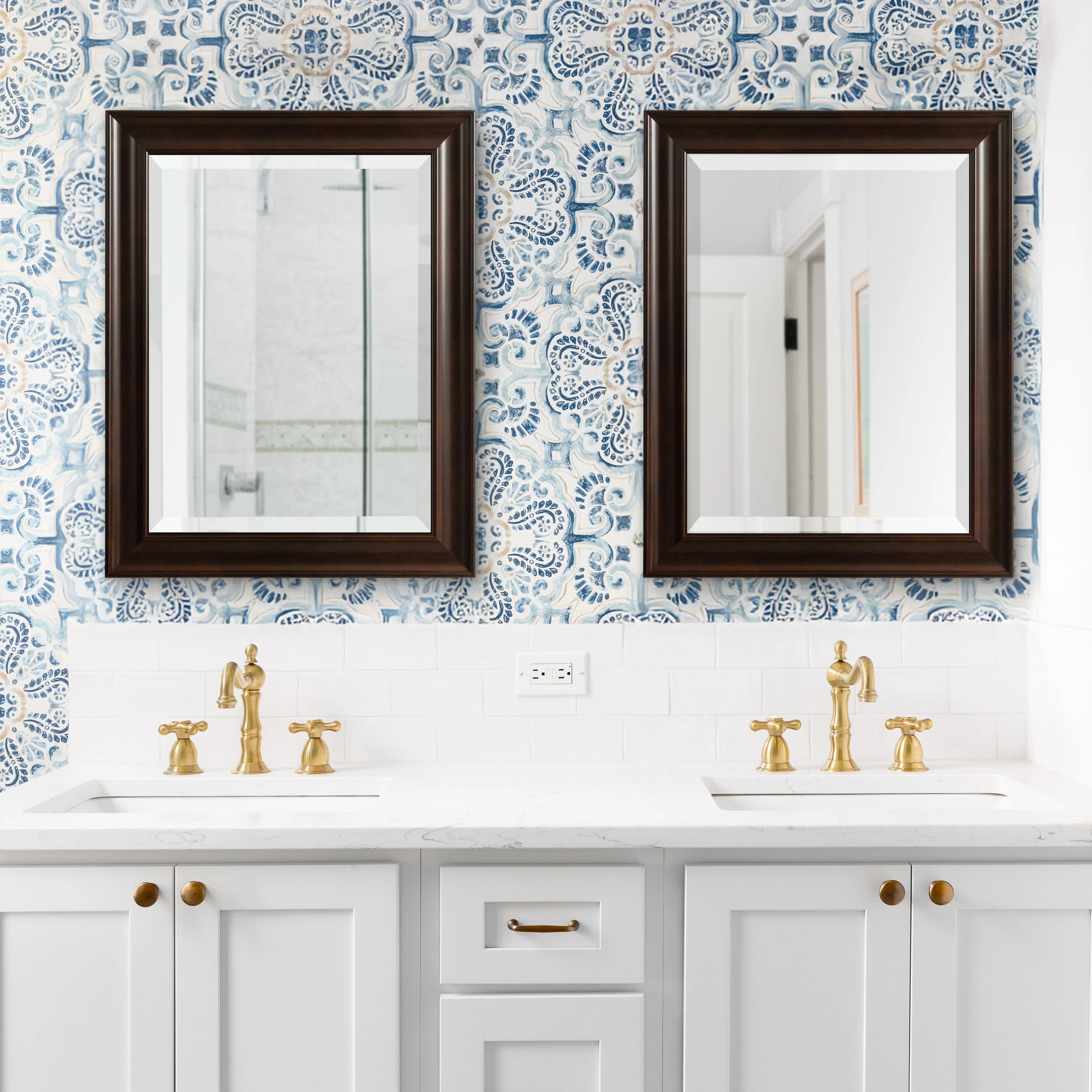 Aberdeen Rectangle Bathroom Wall Mirror - Image 7