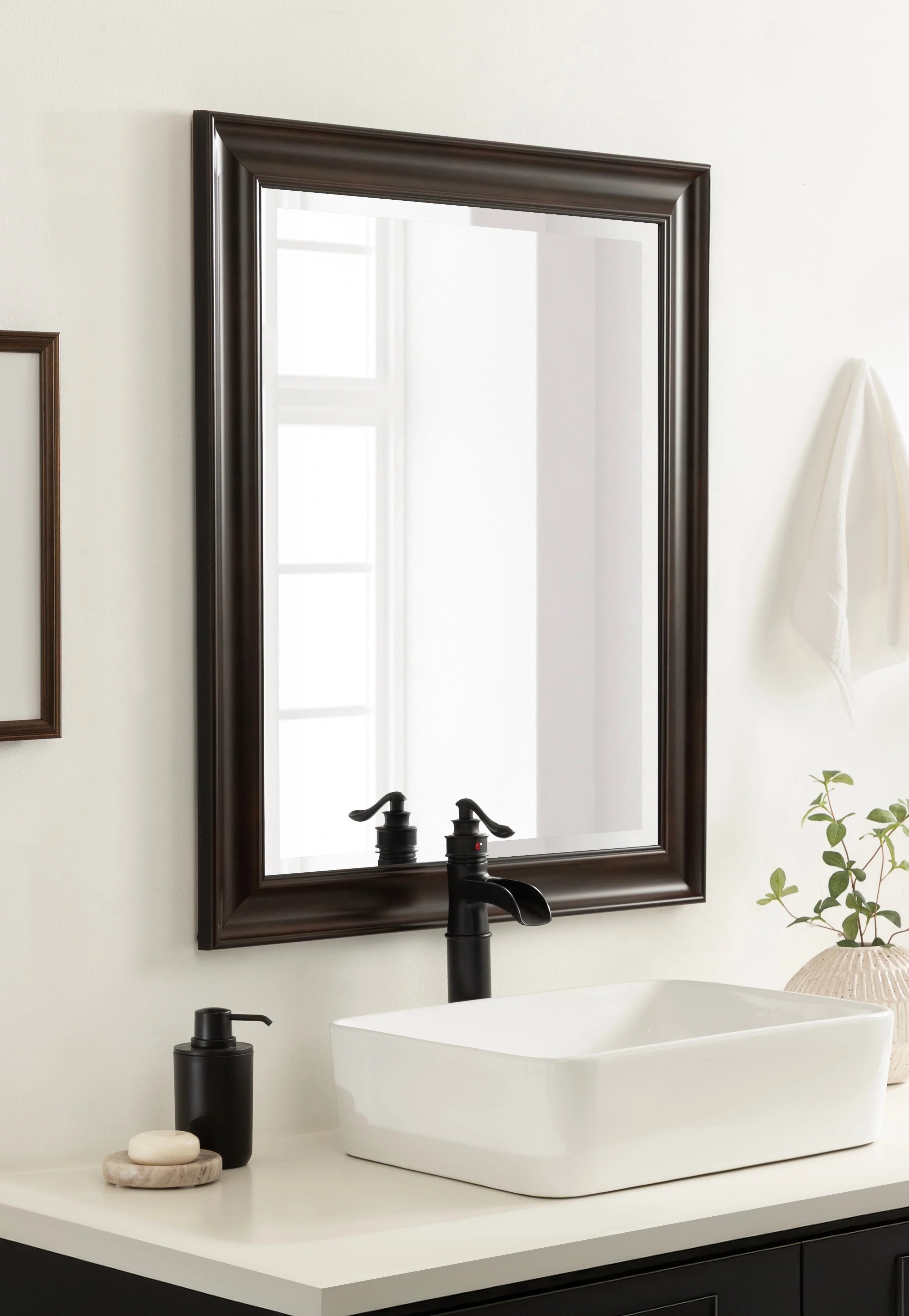 Aberdeen Rectangle Bathroom Wall Mirror - Image 8
