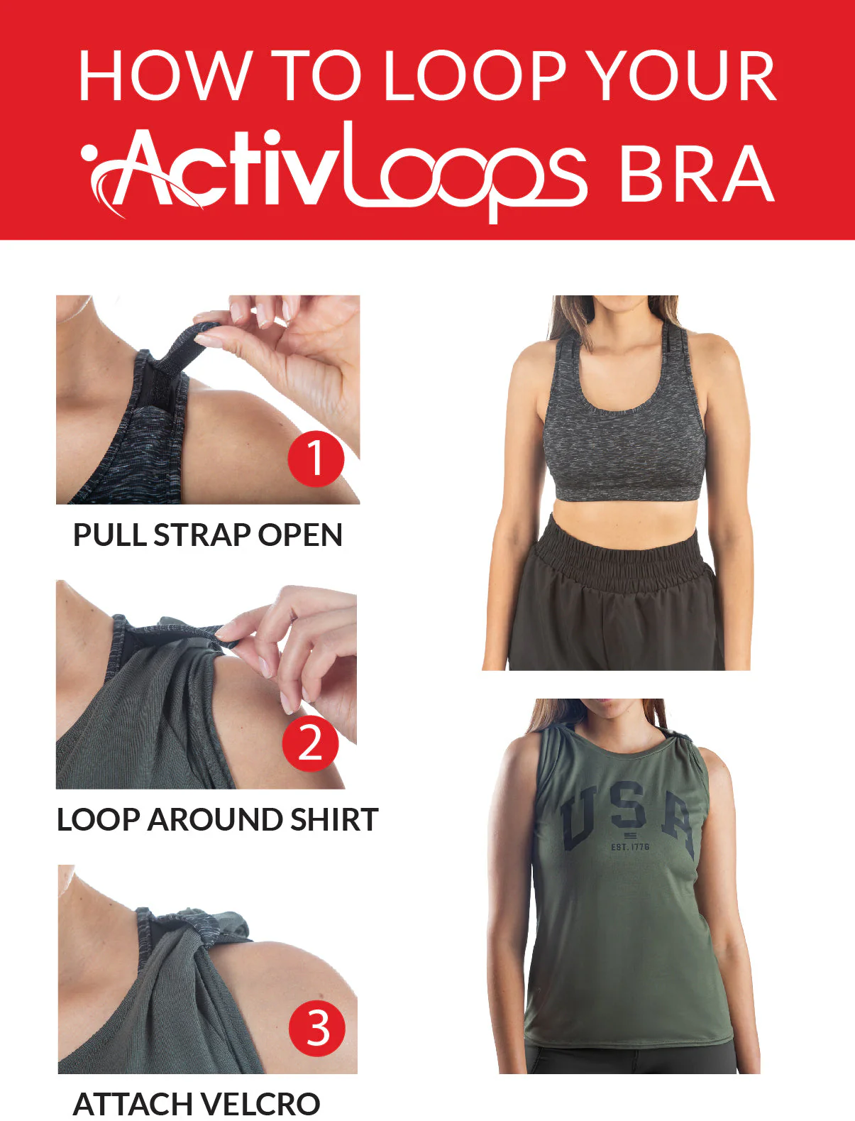 Activloop™ 2-in-1 Sports Bra - Image 3