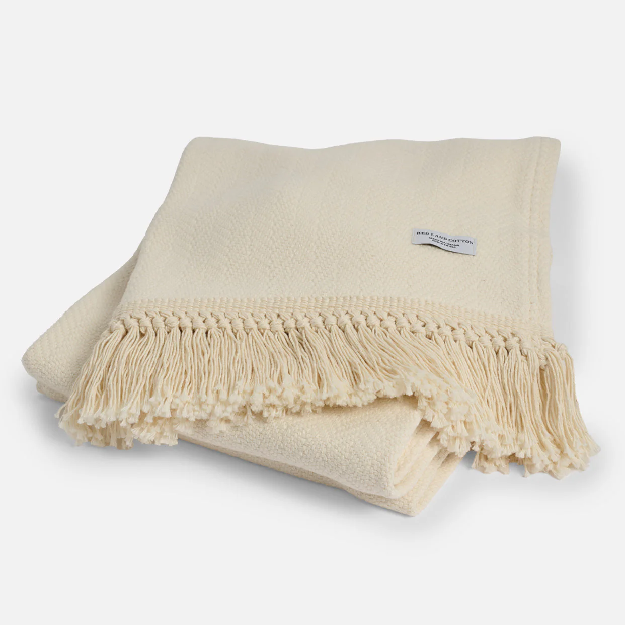 100% Cotton Fringed Throw Blanket - 50 x 72 In - Image 9