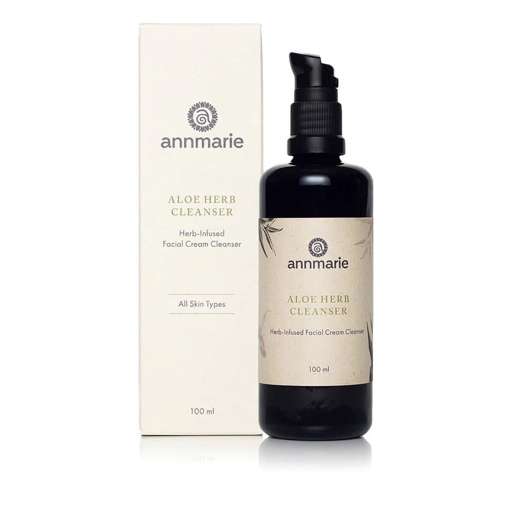 Aloe Vera Herb Cream Face Cleanser - 3.4 Oz - Image 3