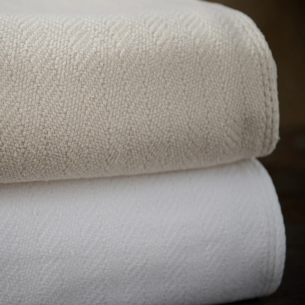 100% Cotton Basket Weave Blanket - Twin to Cal King - Image 3