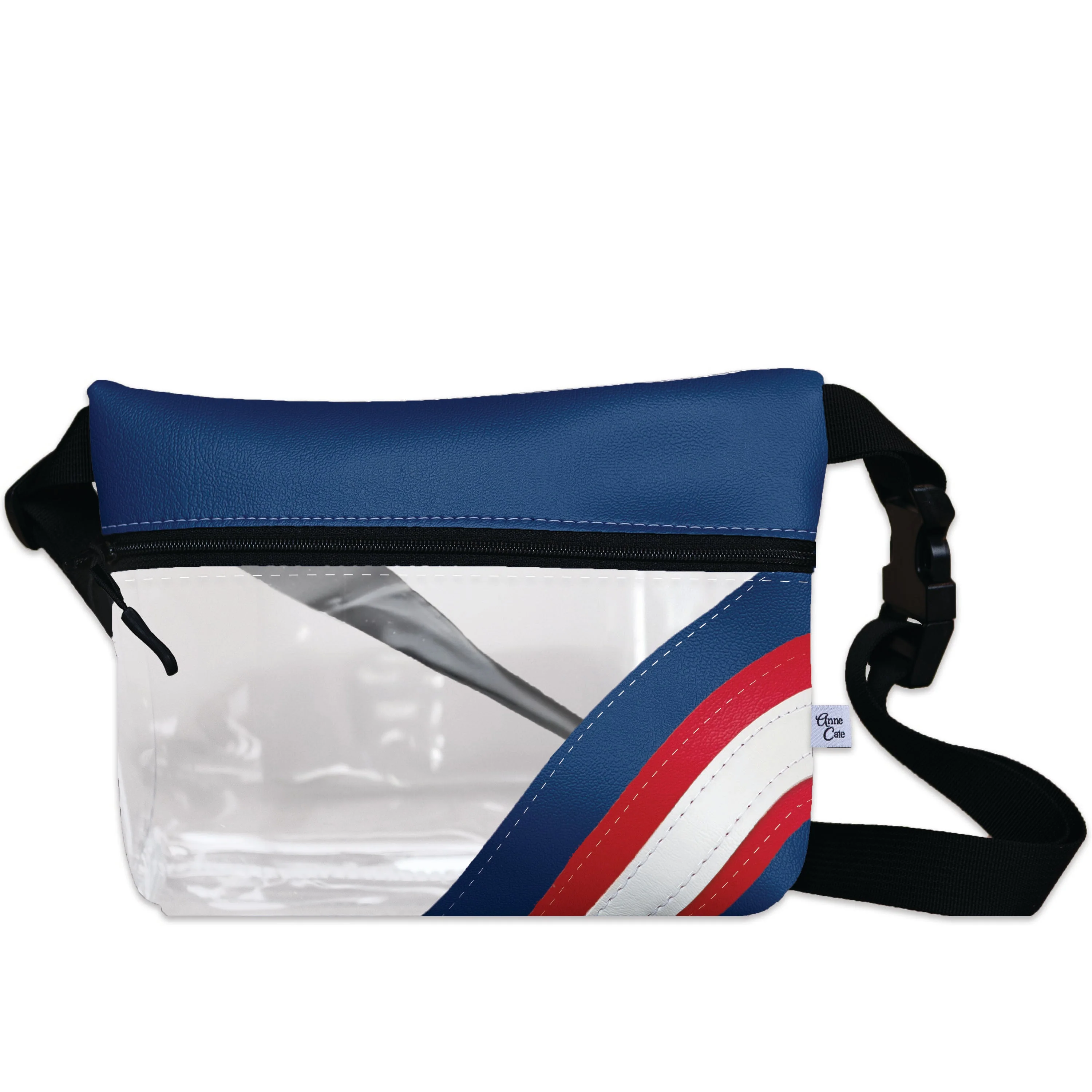 Baseball Ballpark Clear Stripe Game Day Fanny Pack - Image 12