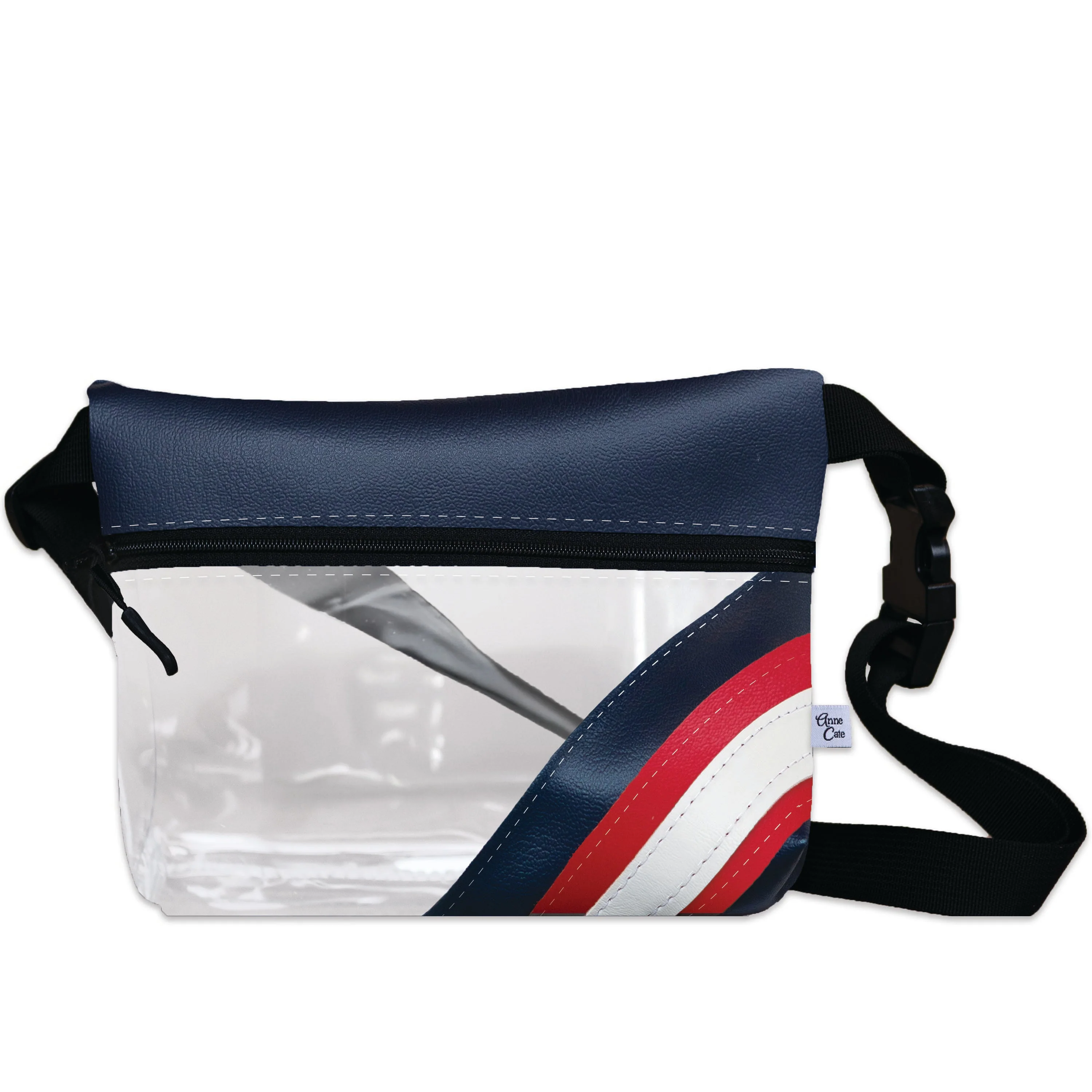 Baseball Ballpark Clear Stripe Game Day Fanny Pack - Image 32