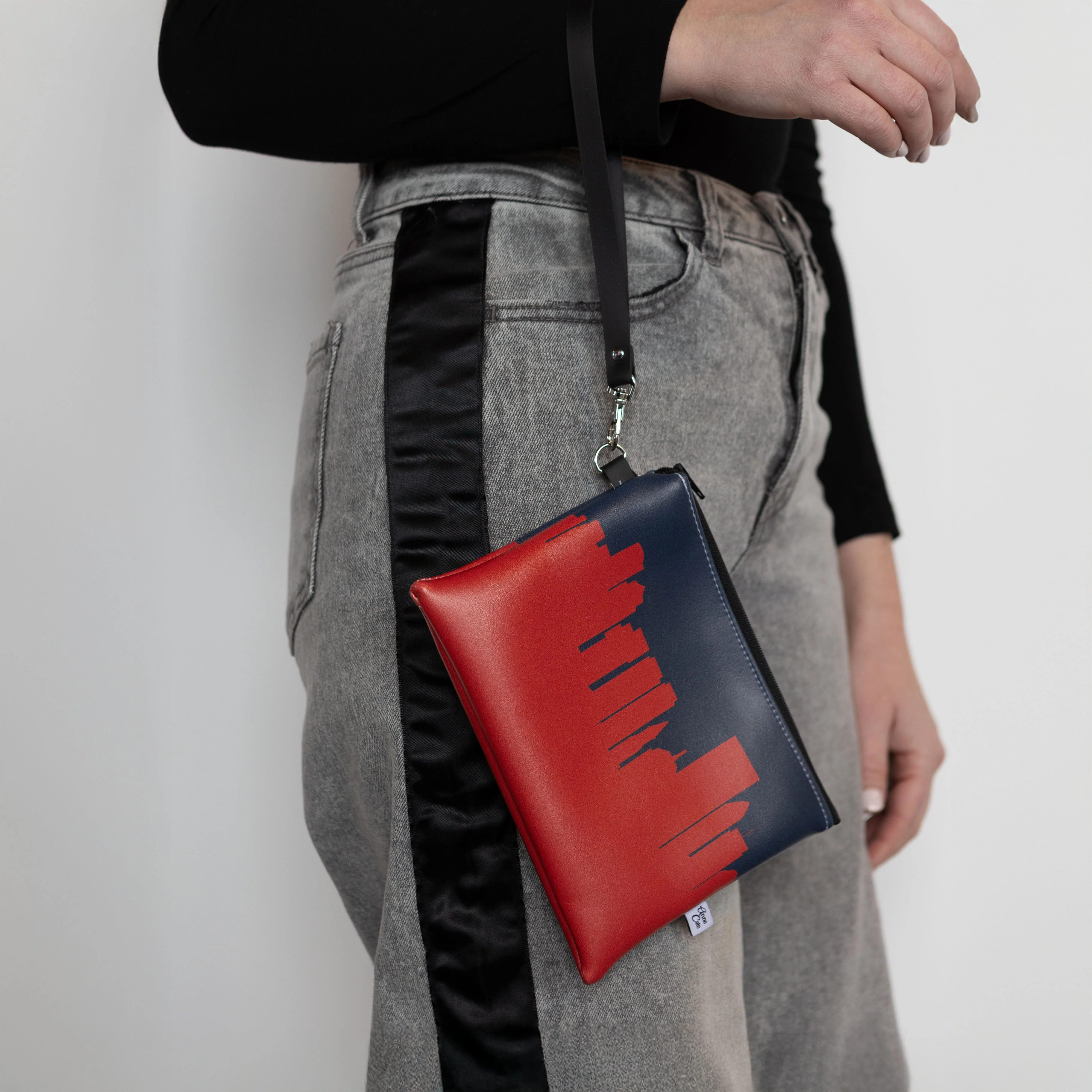Baseball Ballpark Skyline Game Day Wristlet - Image 4