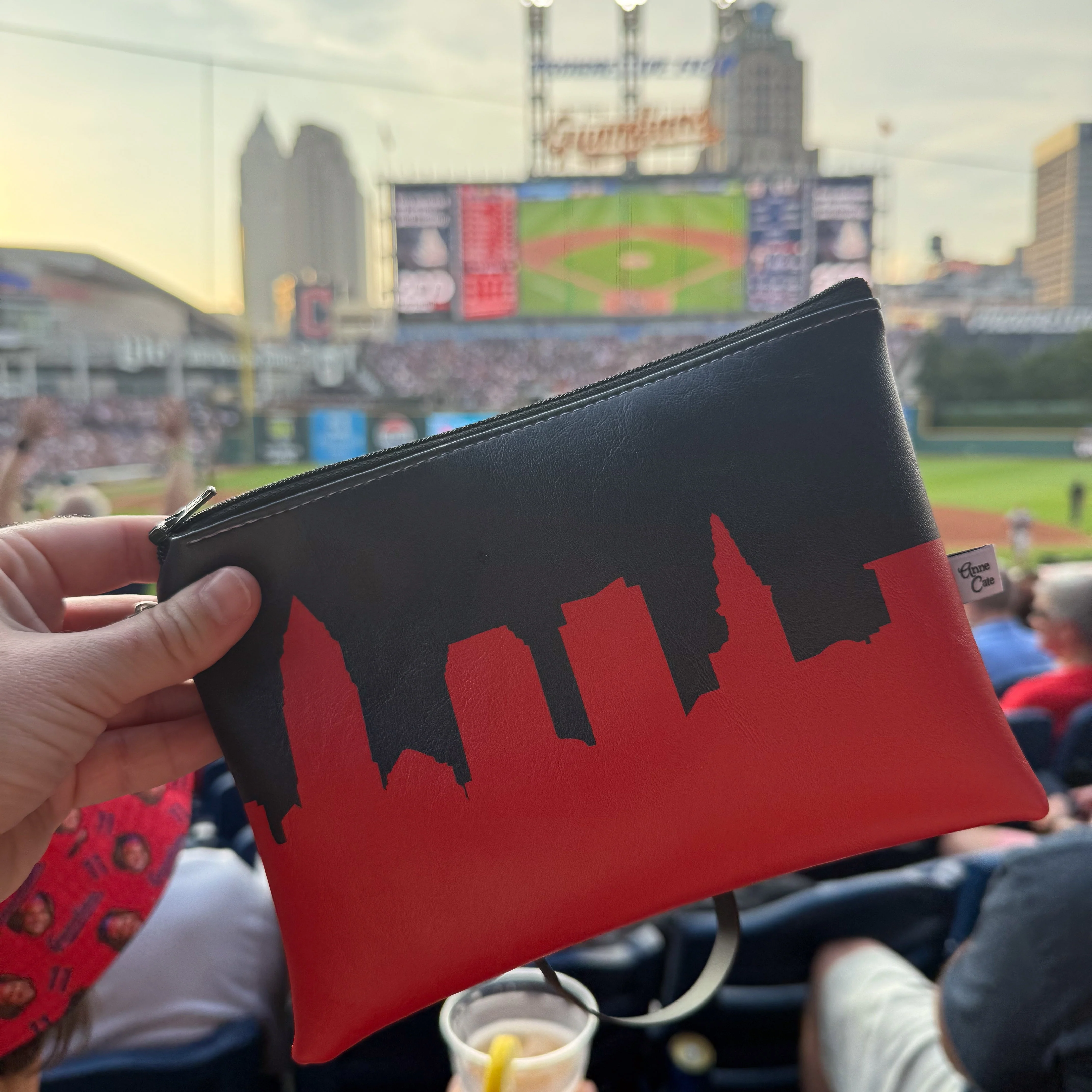 Baseball Ballpark Skyline Game Day Wristlet - Image 5