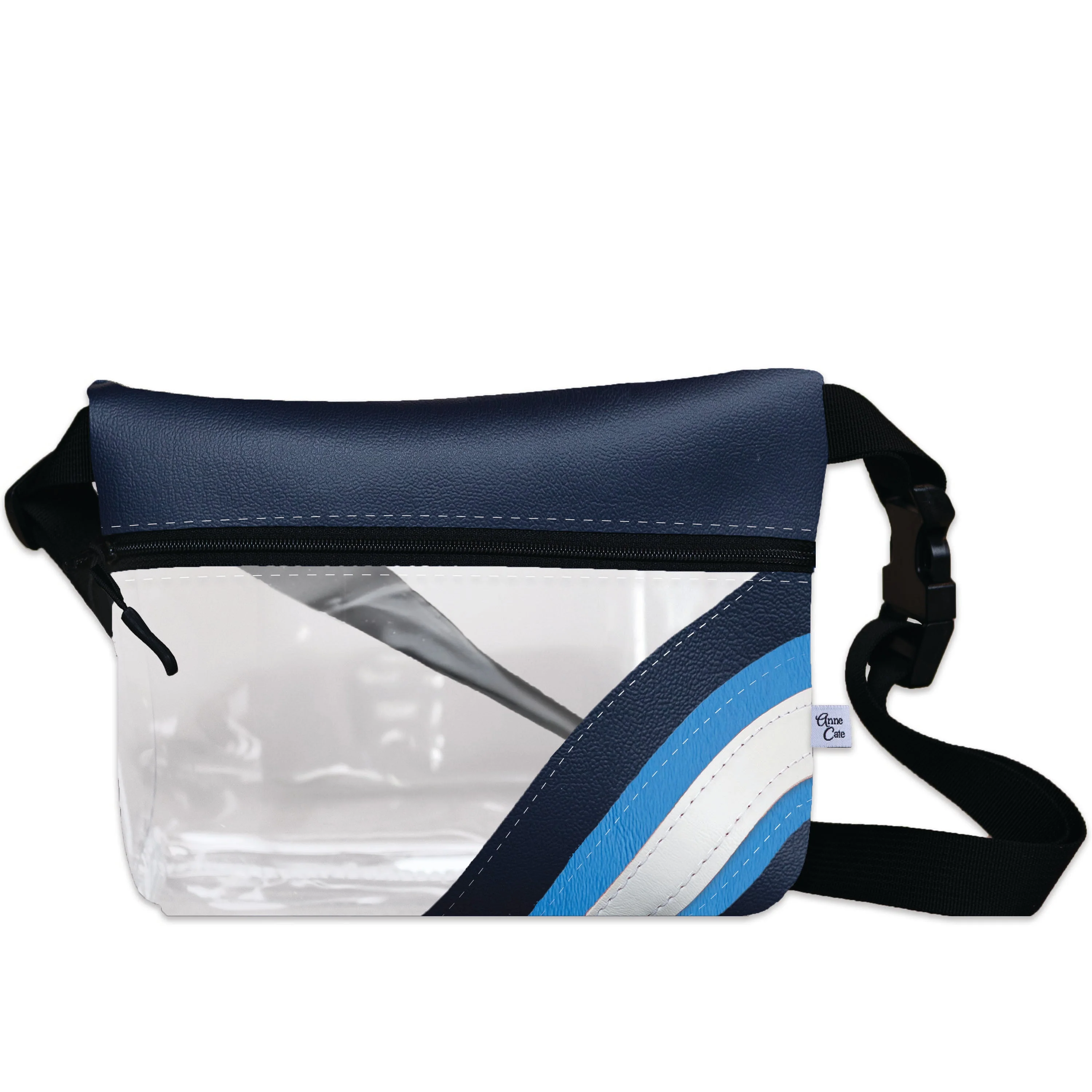 Basketball Arena Clear Stripe Game Day Fanny Pack - Image 21