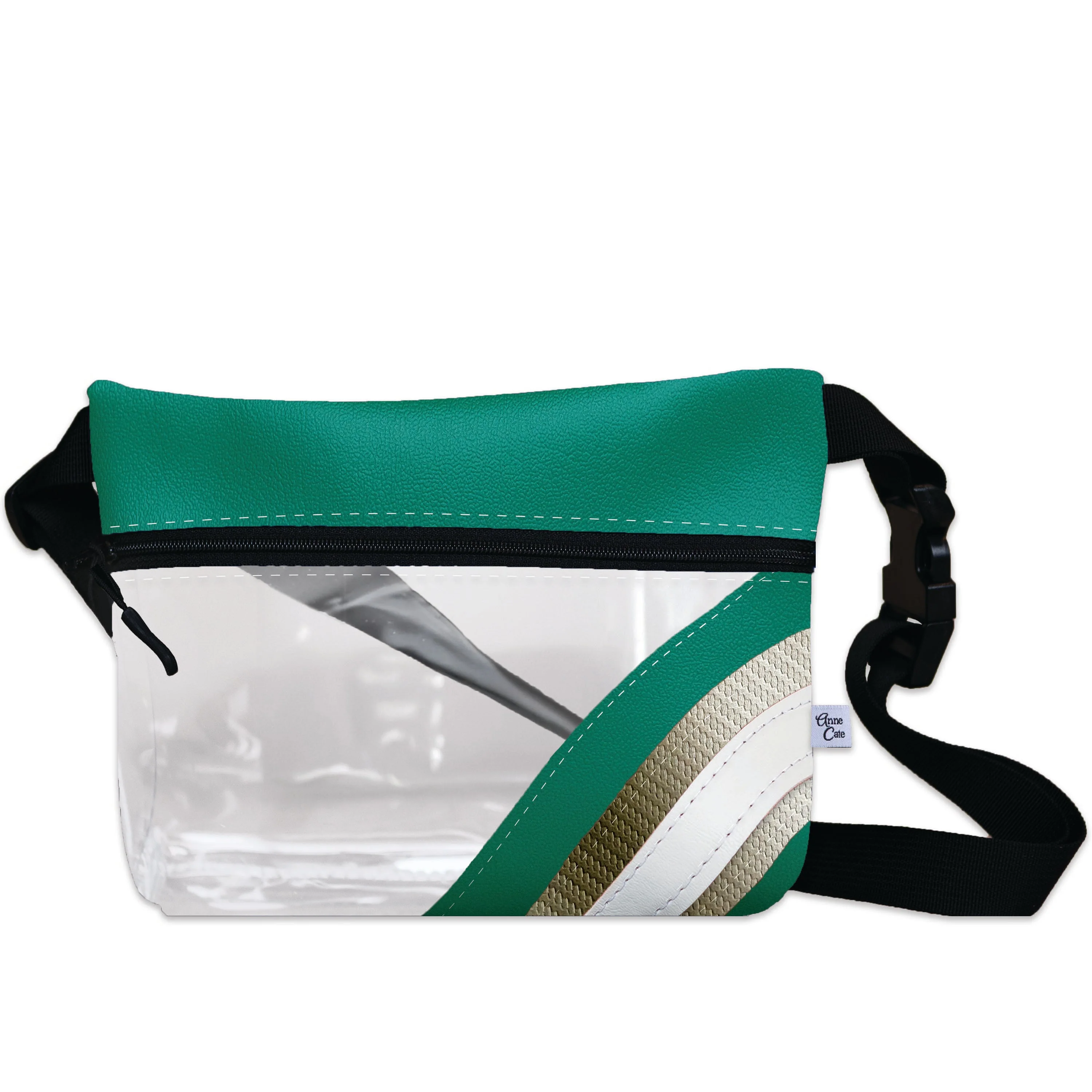 Basketball Arena Clear Stripe Game Day Fanny Pack - Image 8