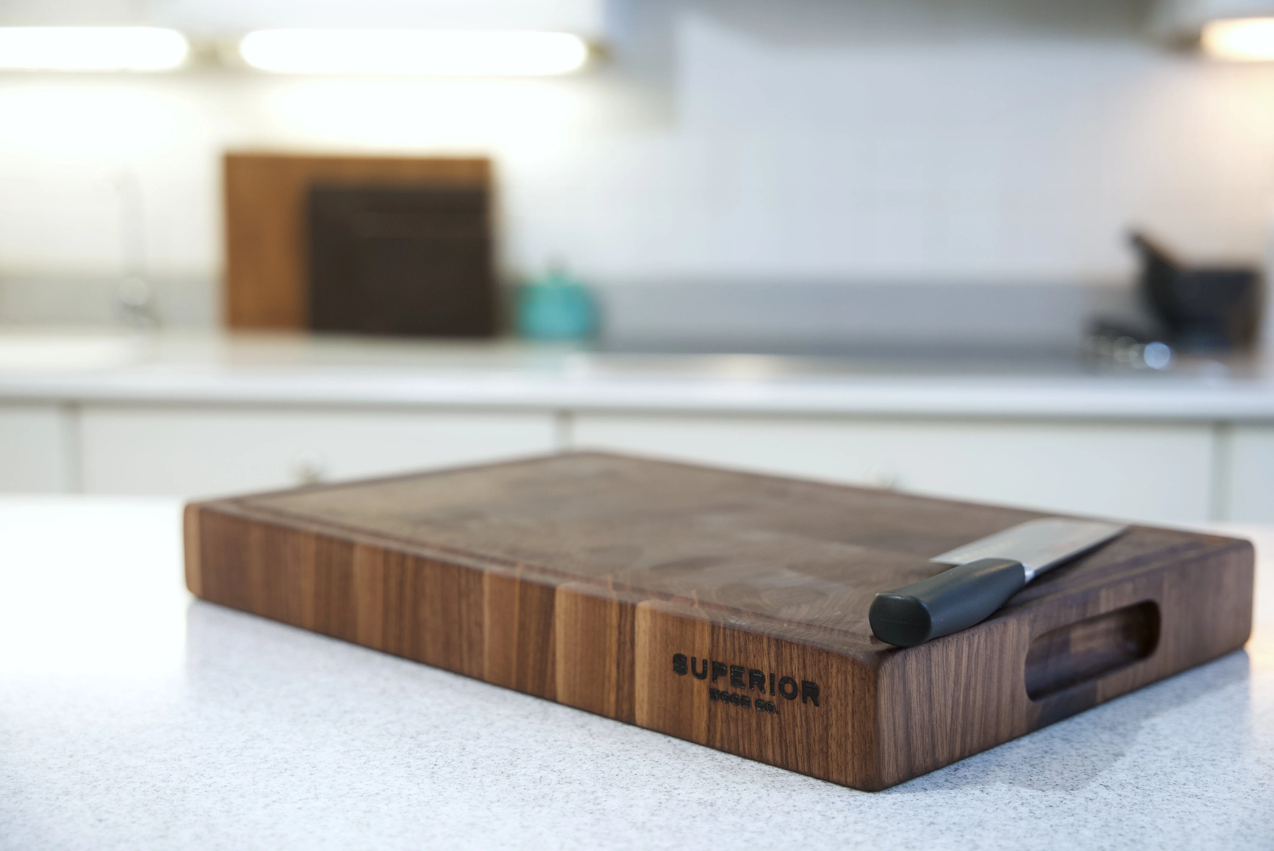 Handcrafted Black Walnut End Grain Cutting Board - Image 11