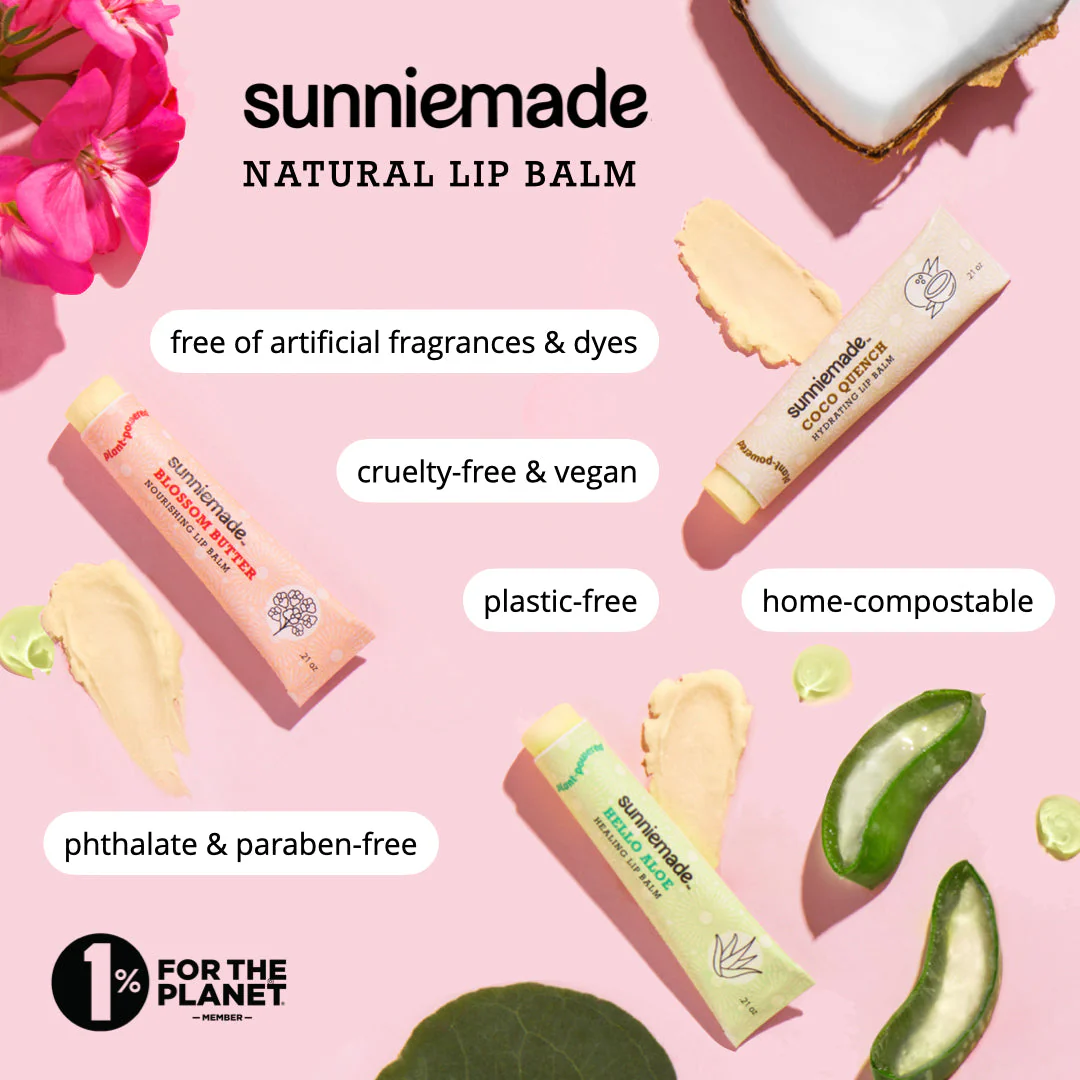 Natural Nourishing Blossom Butter Lip Balm - Image 9