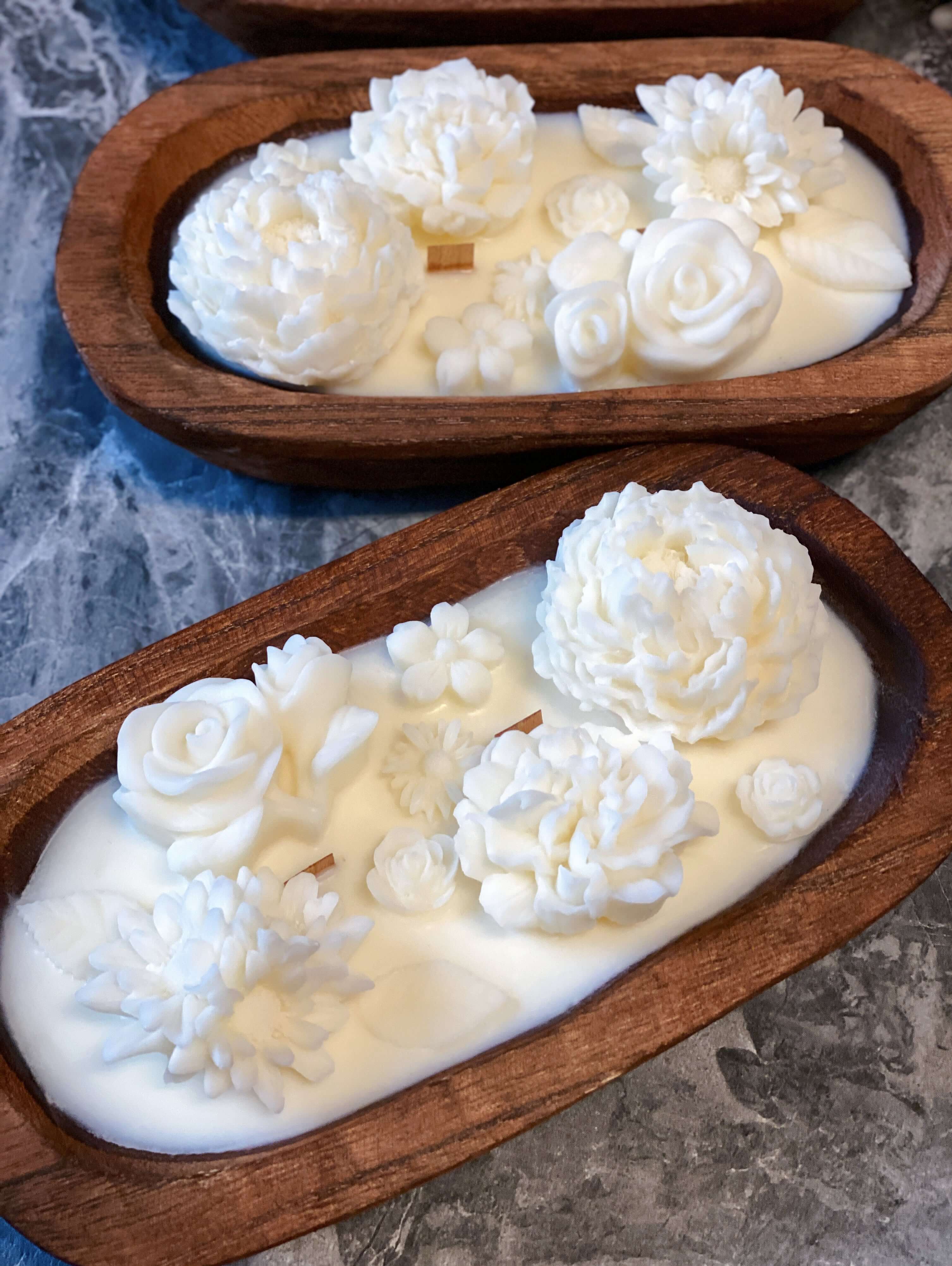 Botanical Garden Soy Wax Dough Bowl Candle - 16 Oz - Image 5