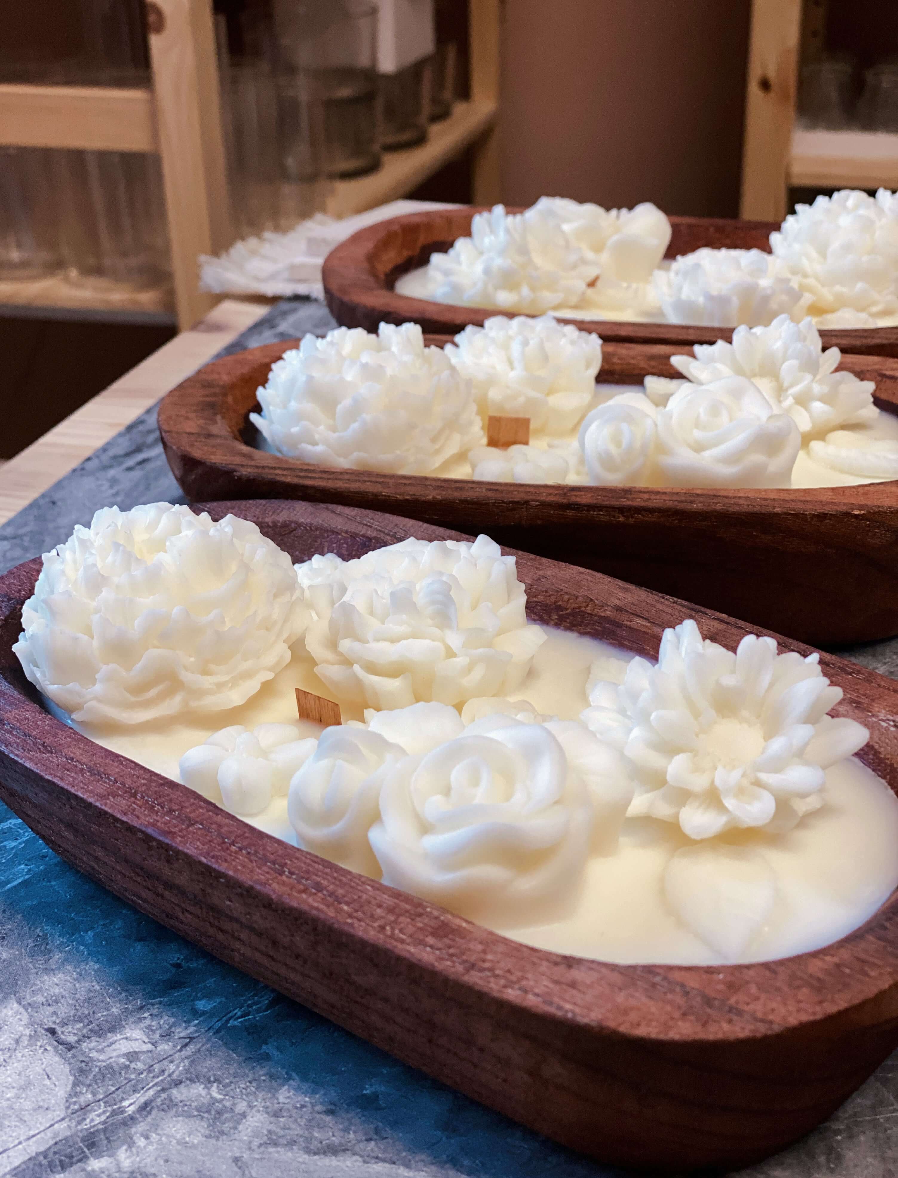 Botanical Garden Soy Wax Dough Bowl Candle - 16 Oz - Image 9