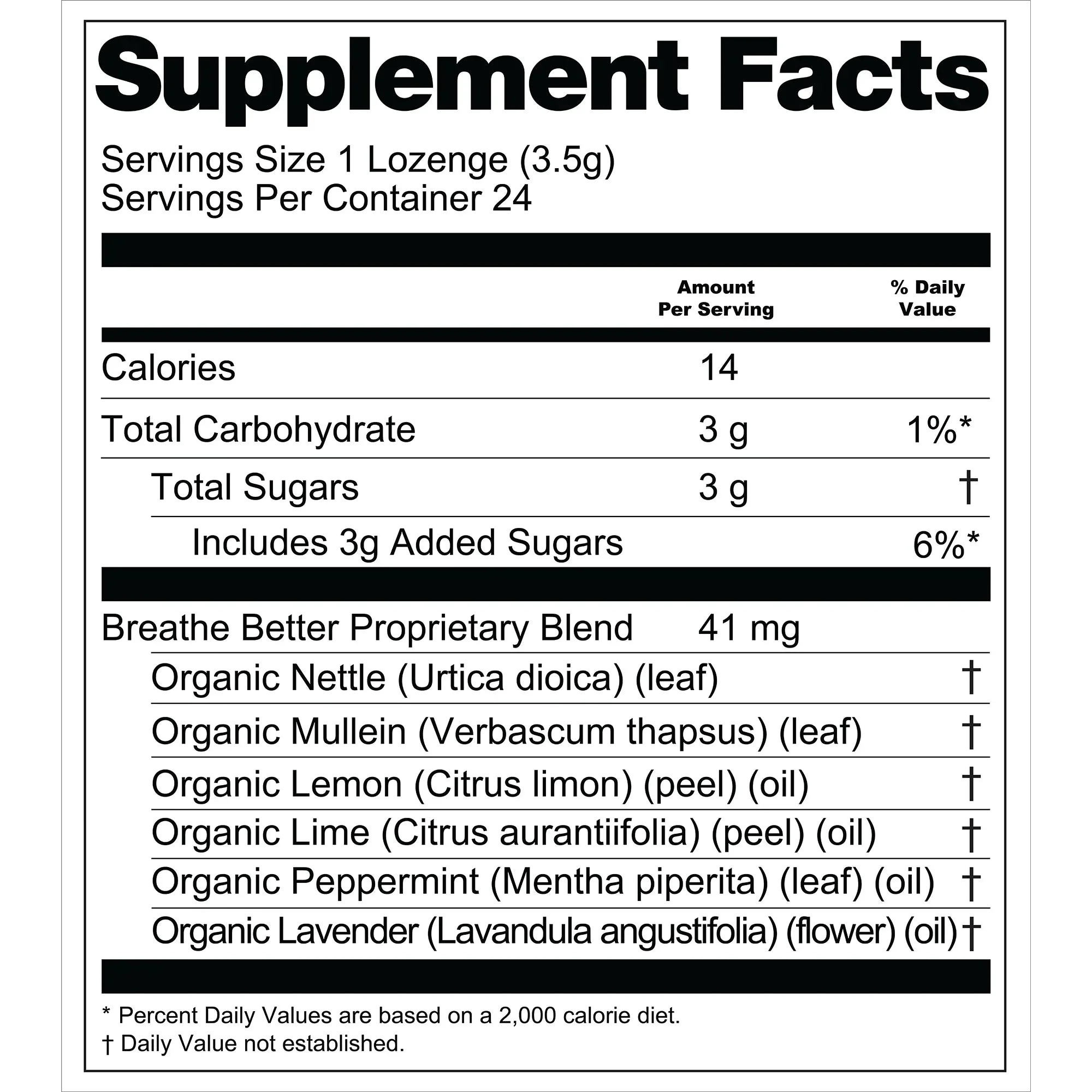 Breathe Better Botanical Lozenges - 24 Count - Image 6
