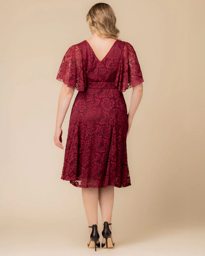 Plus Size Camille Lace Cocktail Dress - Image 21