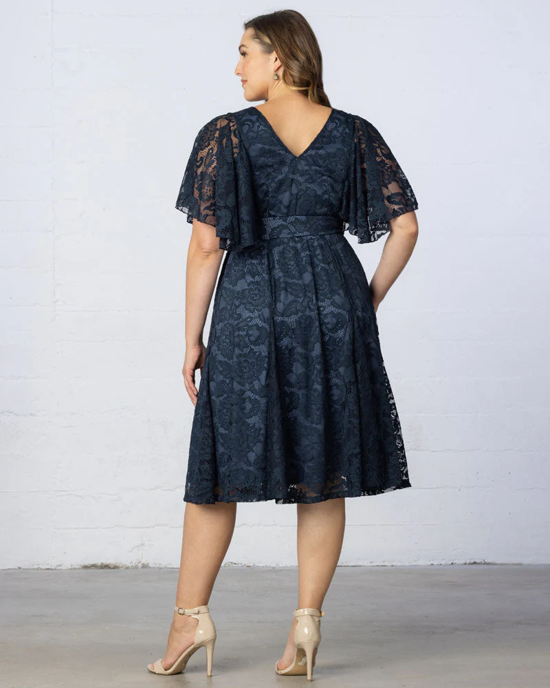 Plus Size Camille Lace Cocktail Dress - Image 5
