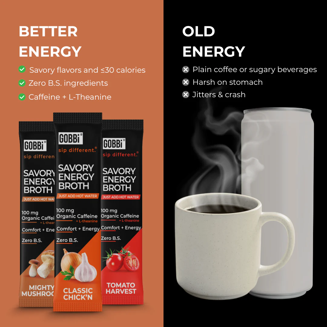 Savory Energy Broth Classic Chick'n - 10 Or 20 Pack - Image 5