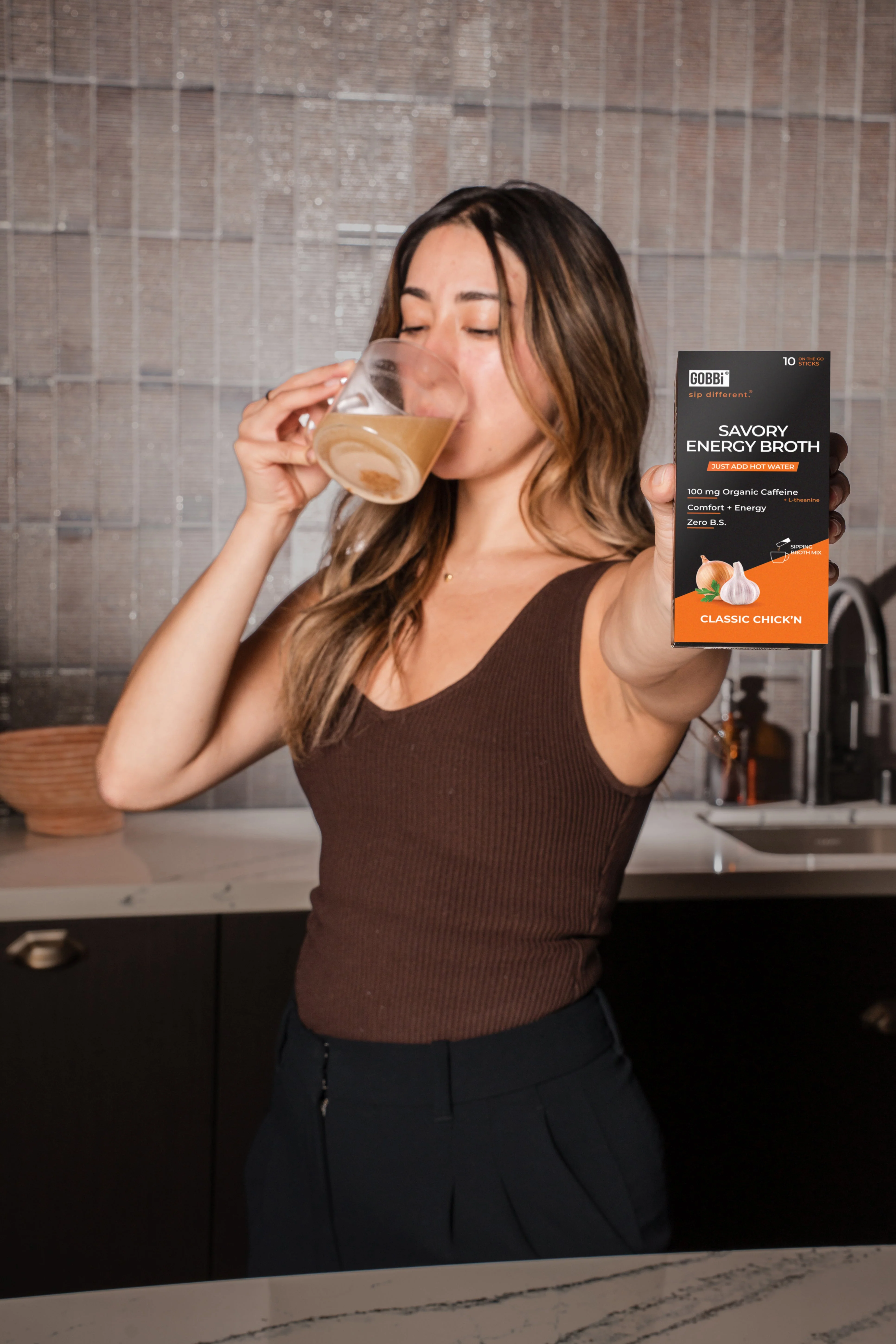 Savory Energy Broth Classic Chick'n - 10 Or 20 Pack - Image 7