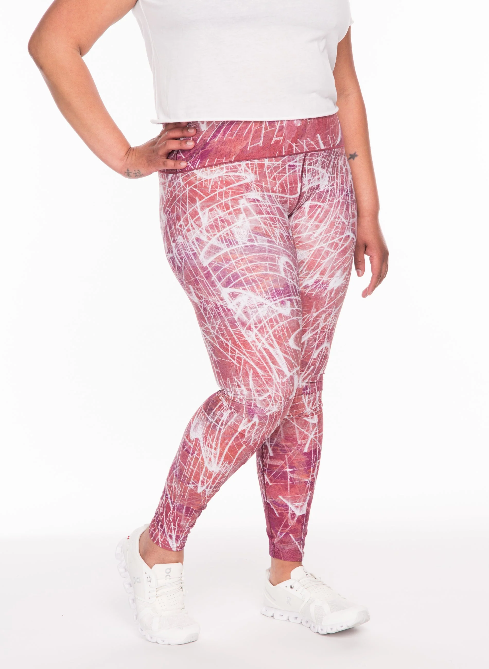 Eco-Friendly Clay Impress Yoga Pants - Image 3