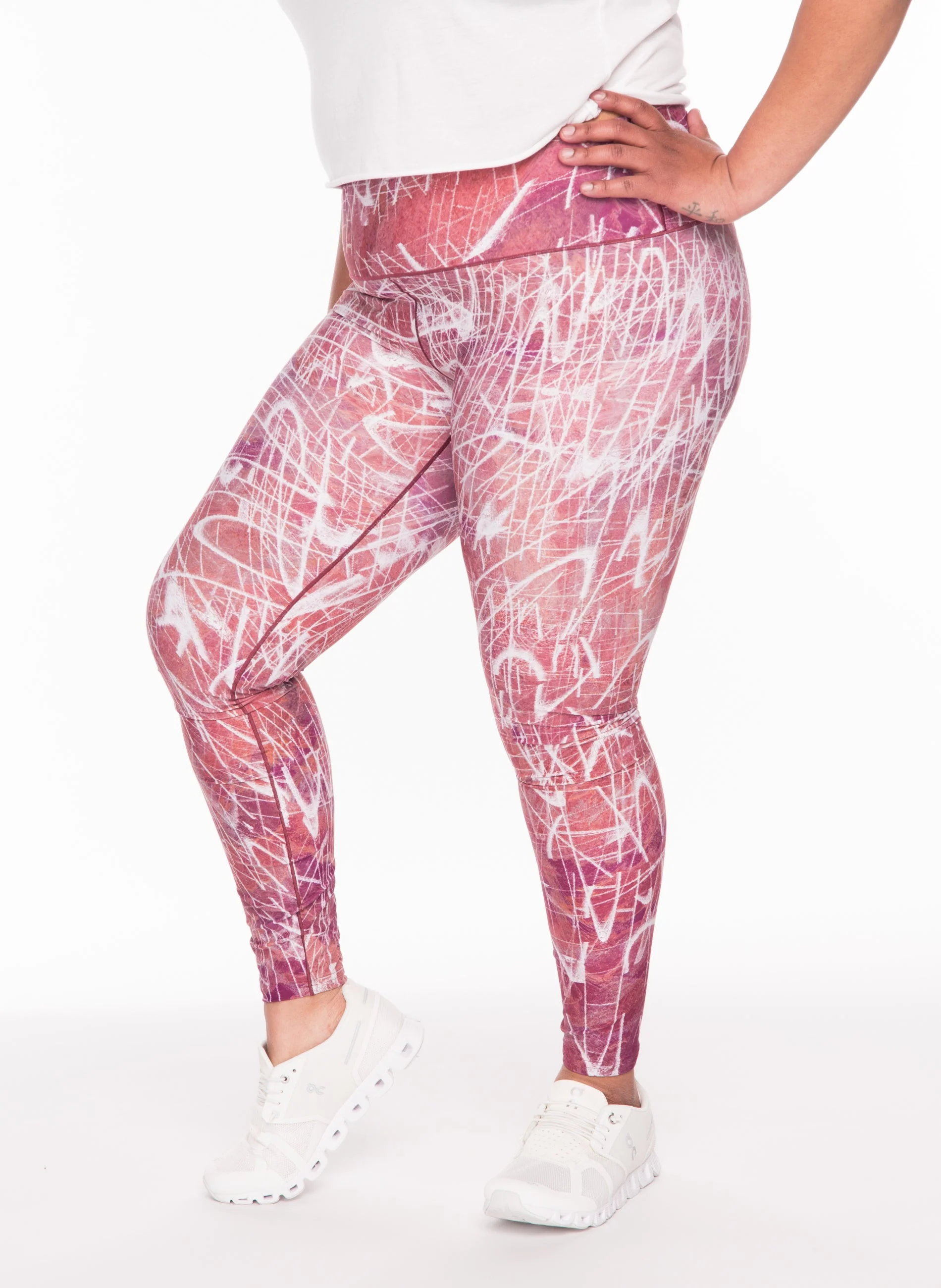Eco-Friendly Clay Impress Yoga Pants - Image 6
