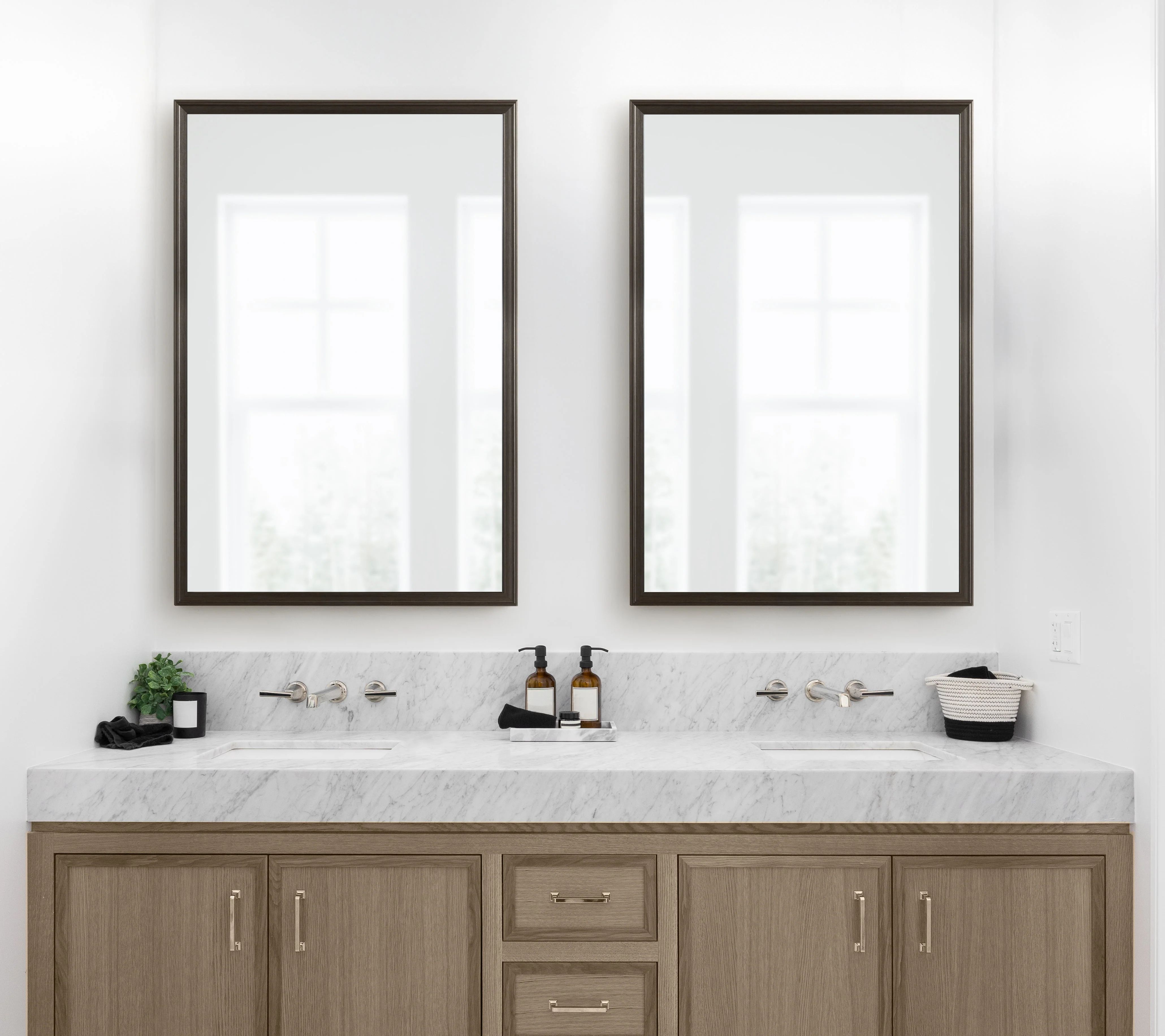 Colette Rectangle Bathroom Wall Mirror - Image 11