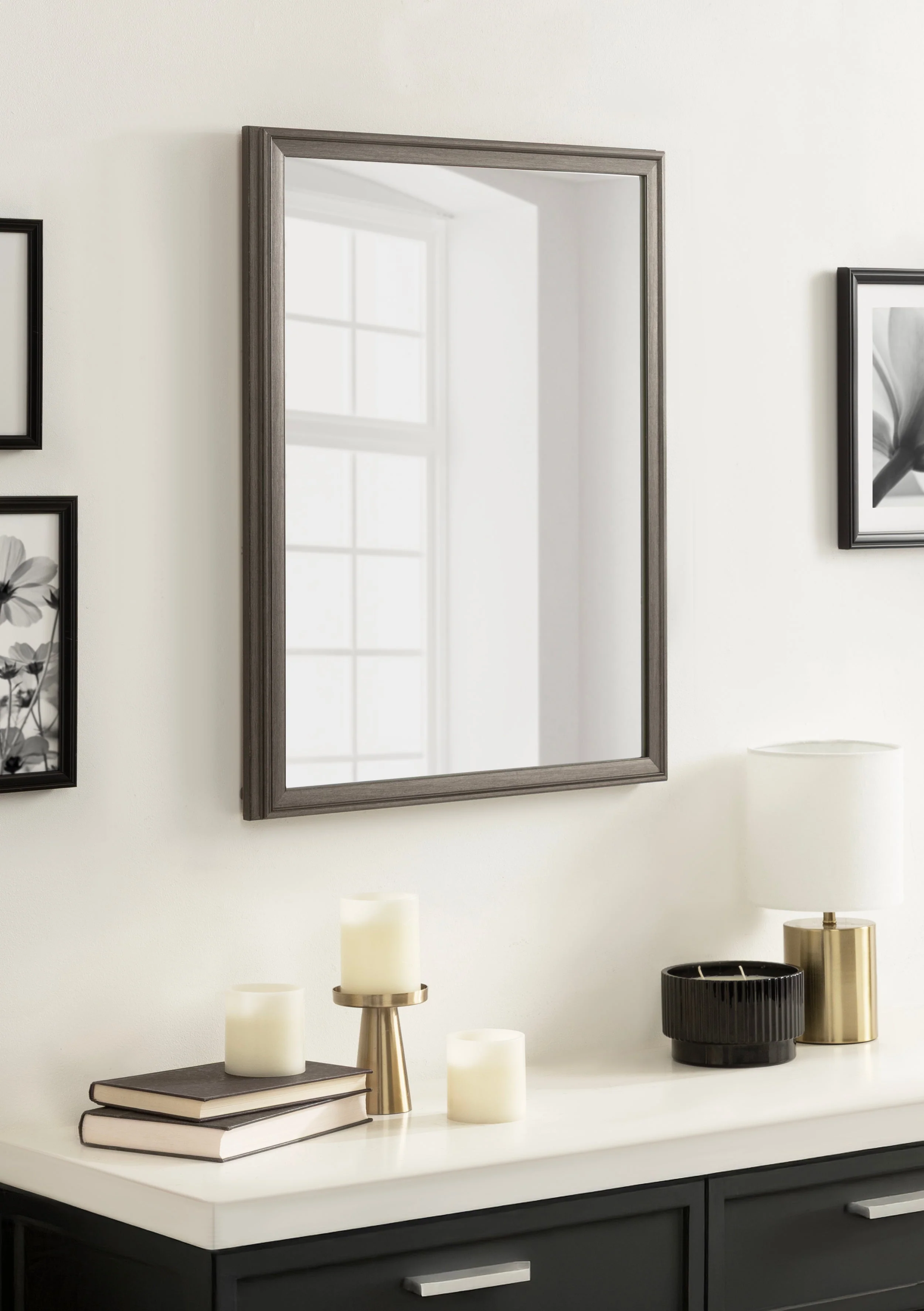 Colette Rectangle Bathroom Wall Mirror - Image 25