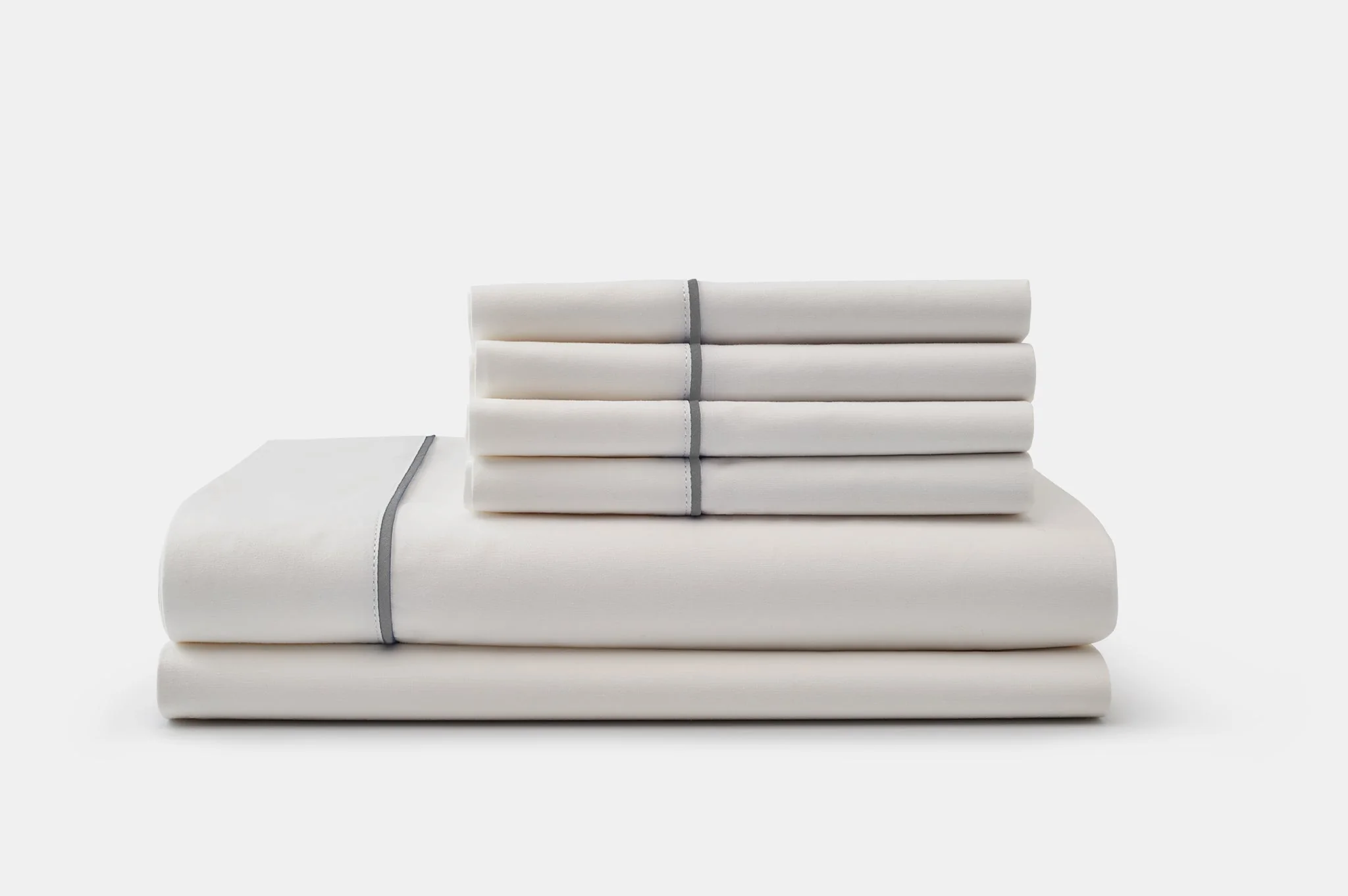 USA Cotton Sheet Set - Classic Piping Design - Image 6