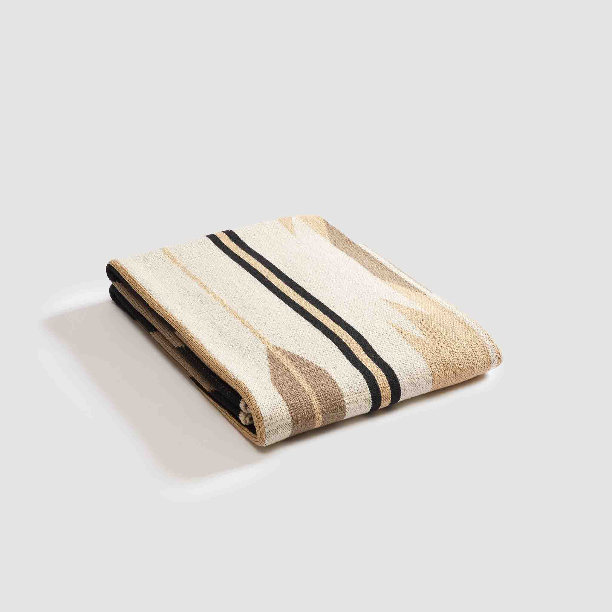 Cotton Sustainable Knit Throw Blanket - Star Gaze - Image 7