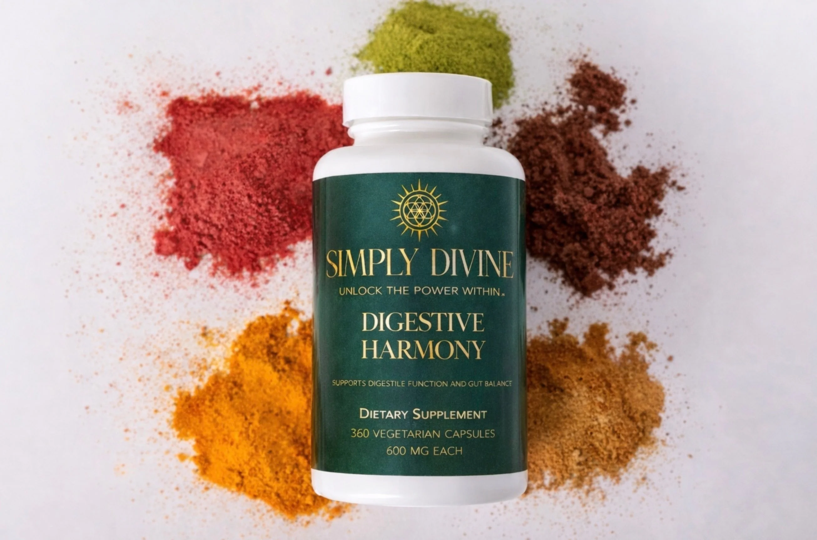 Digestive Support Anti-Bloat Herbal Supplement - Image 2