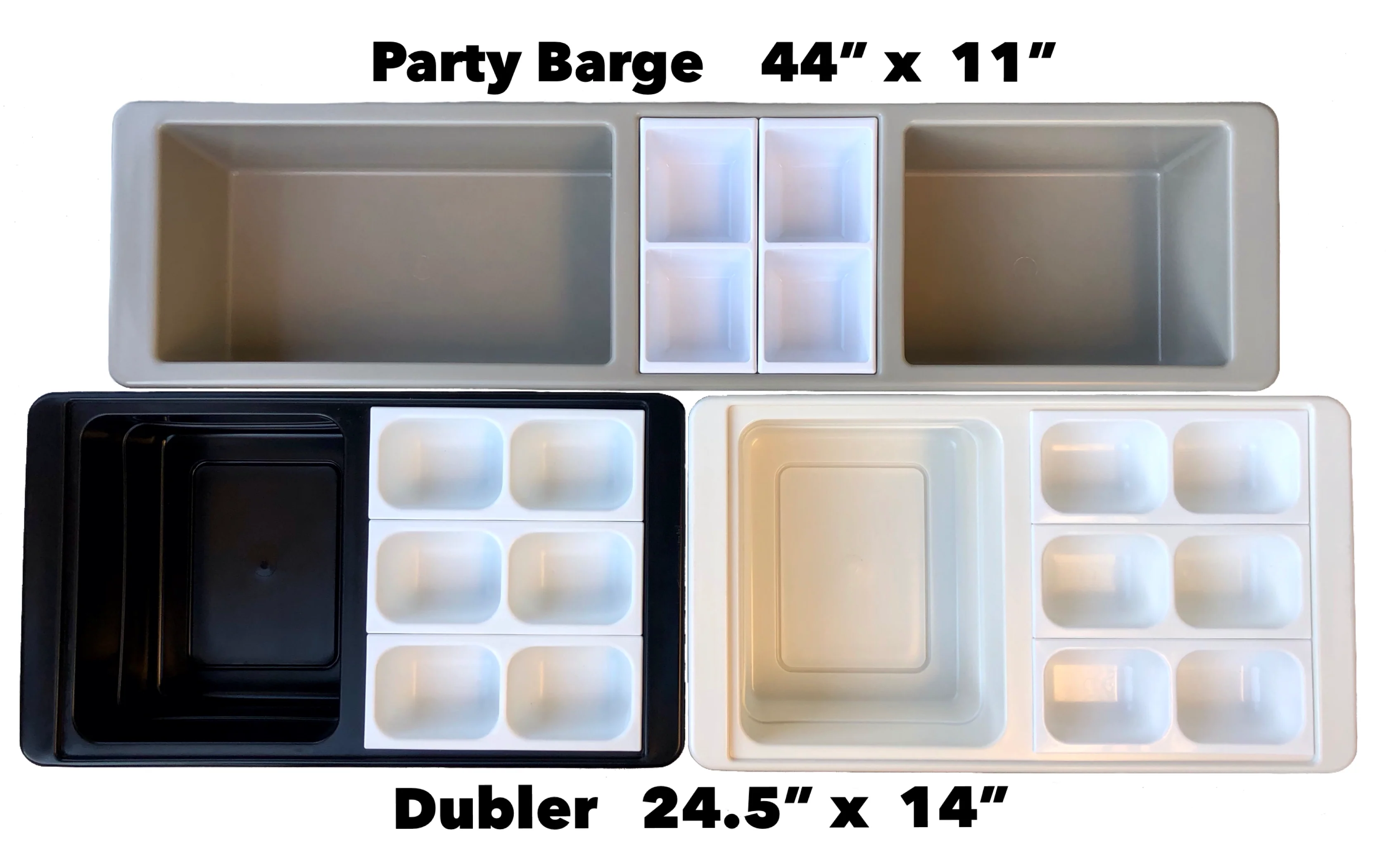 Insulated Dubler Party Cooler & Chafer - Deep Black - Image 9