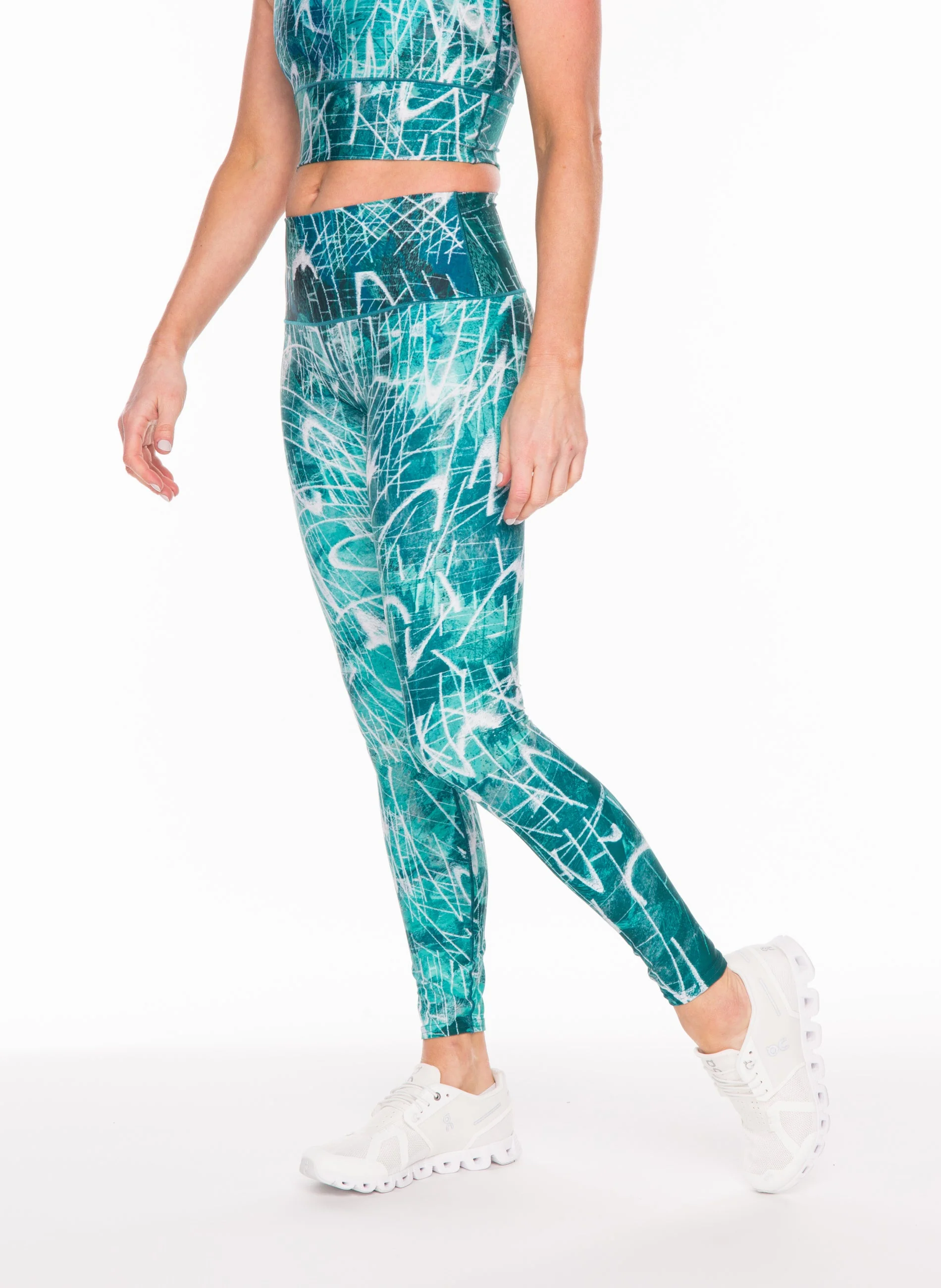 Eco-Friendly Green Impress Yoga Pants