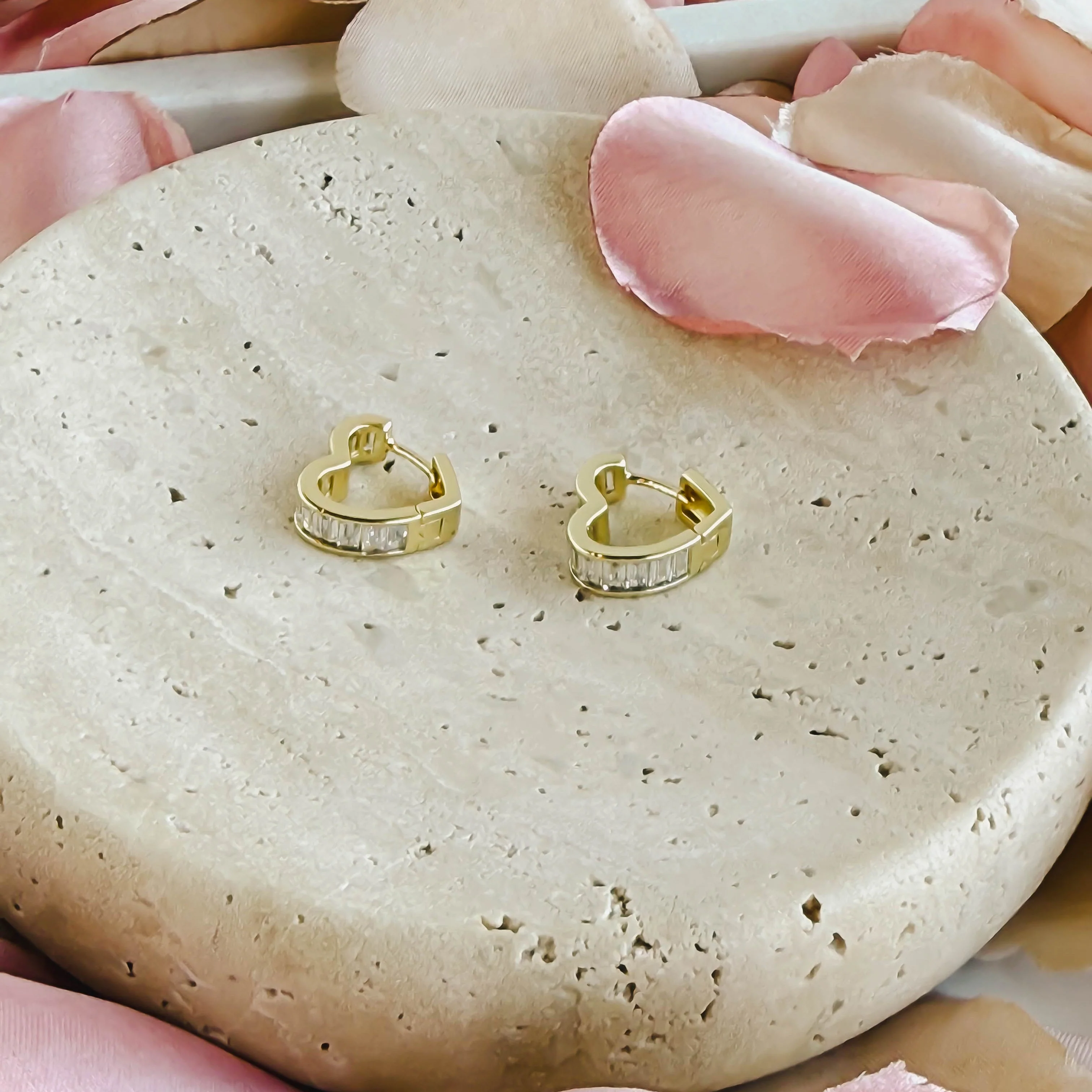 14K Gold-Filled Emery Huggies