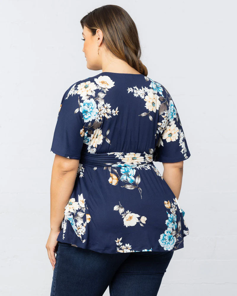 Plus Size Encore Print Blouse - Image 10
