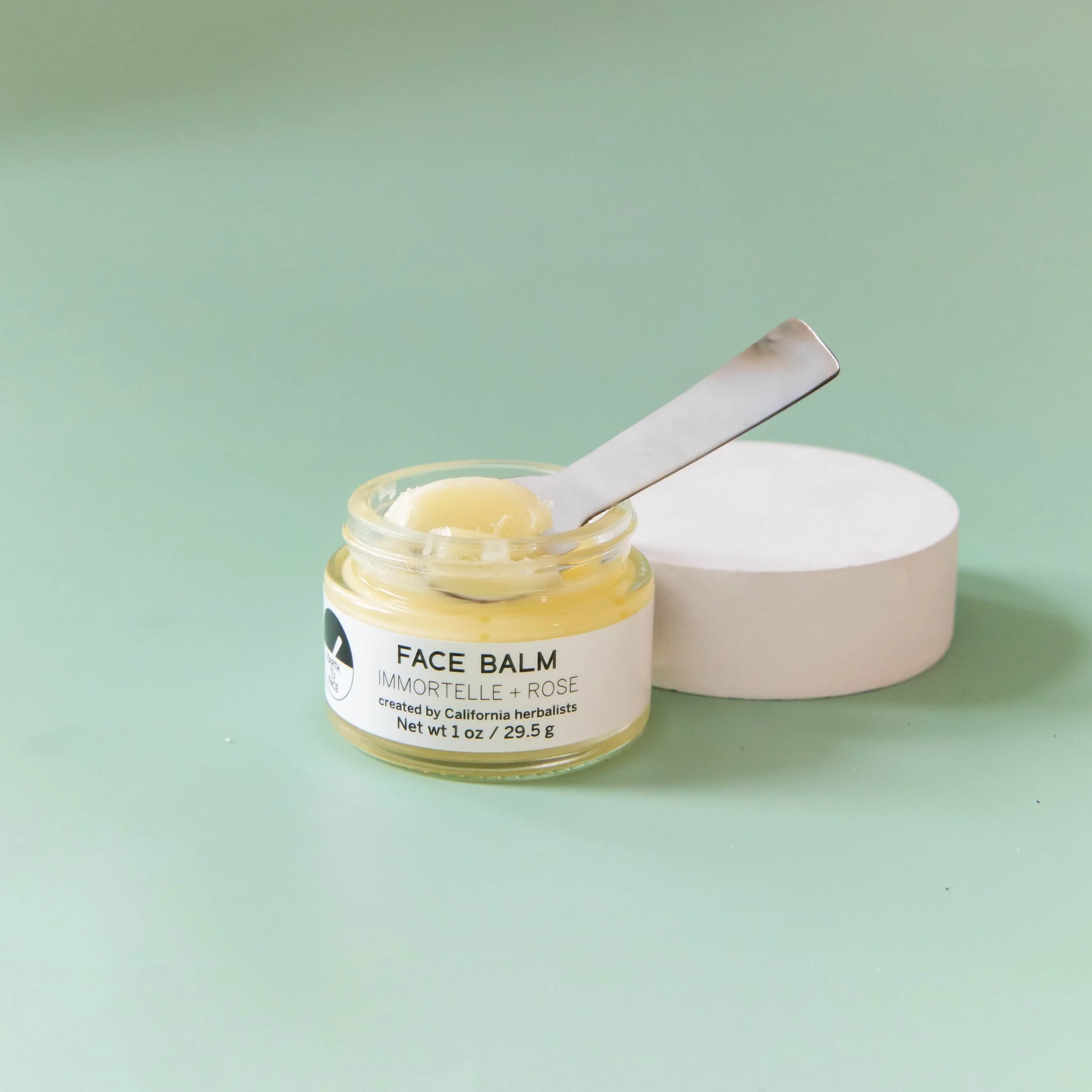 Eco-Friendly Immortelle Rose Face Balm - 1 Oz - Image 3