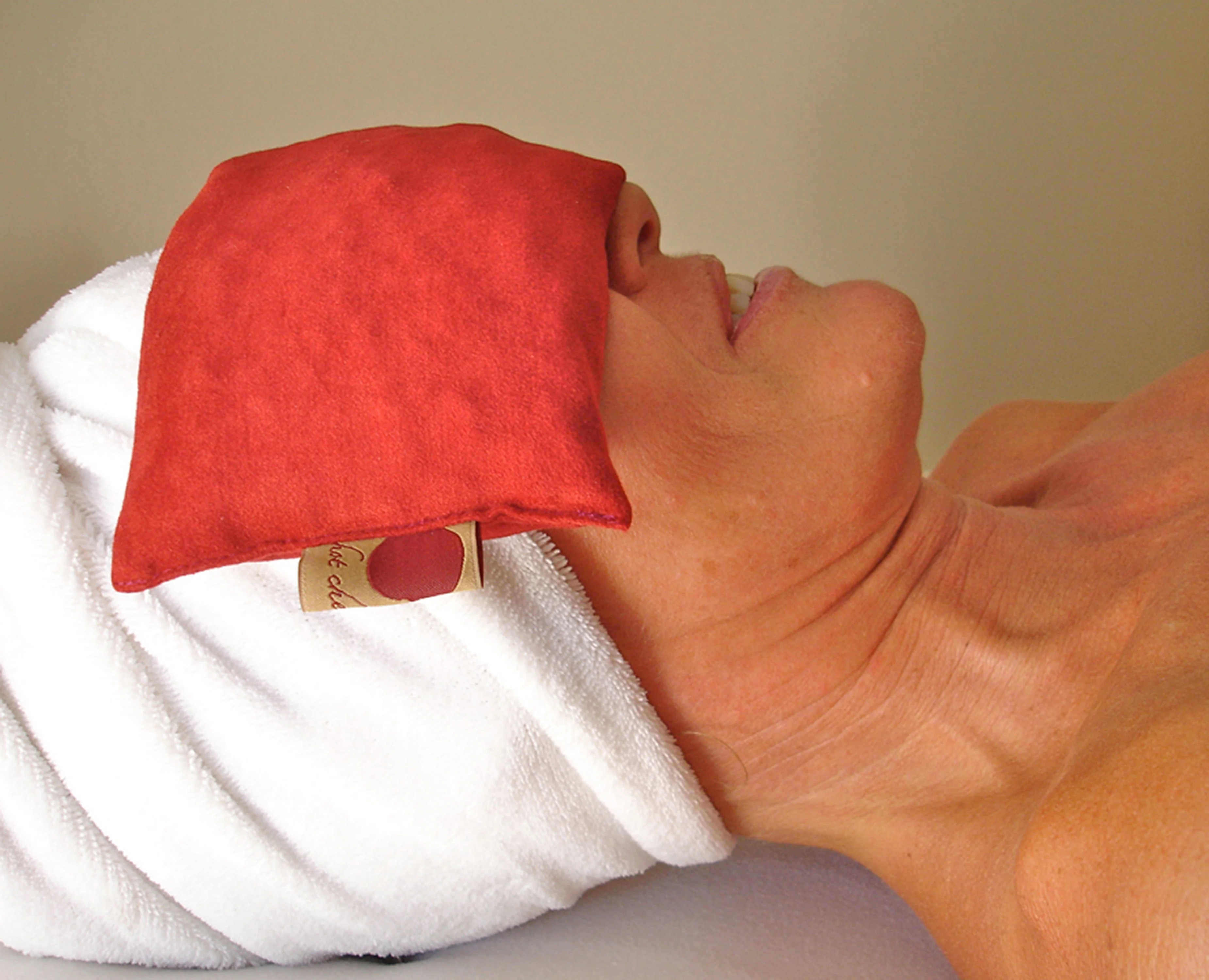 Hot Cherry Pillow Gift Set - Red Denim 3 Piece - Image 3