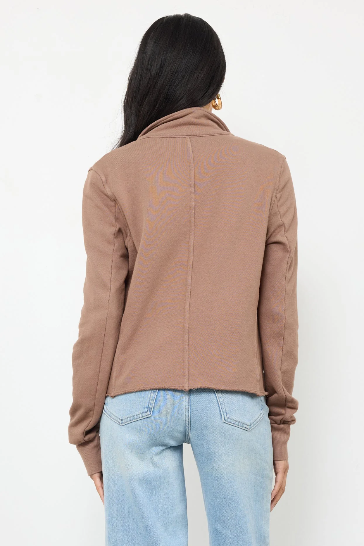 Knit Blazer - Cotton French Terry - Image 5