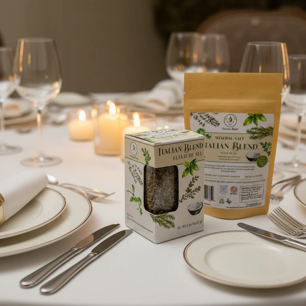 Fleur de Sel Italian Blend — Jar + Refill Bundle