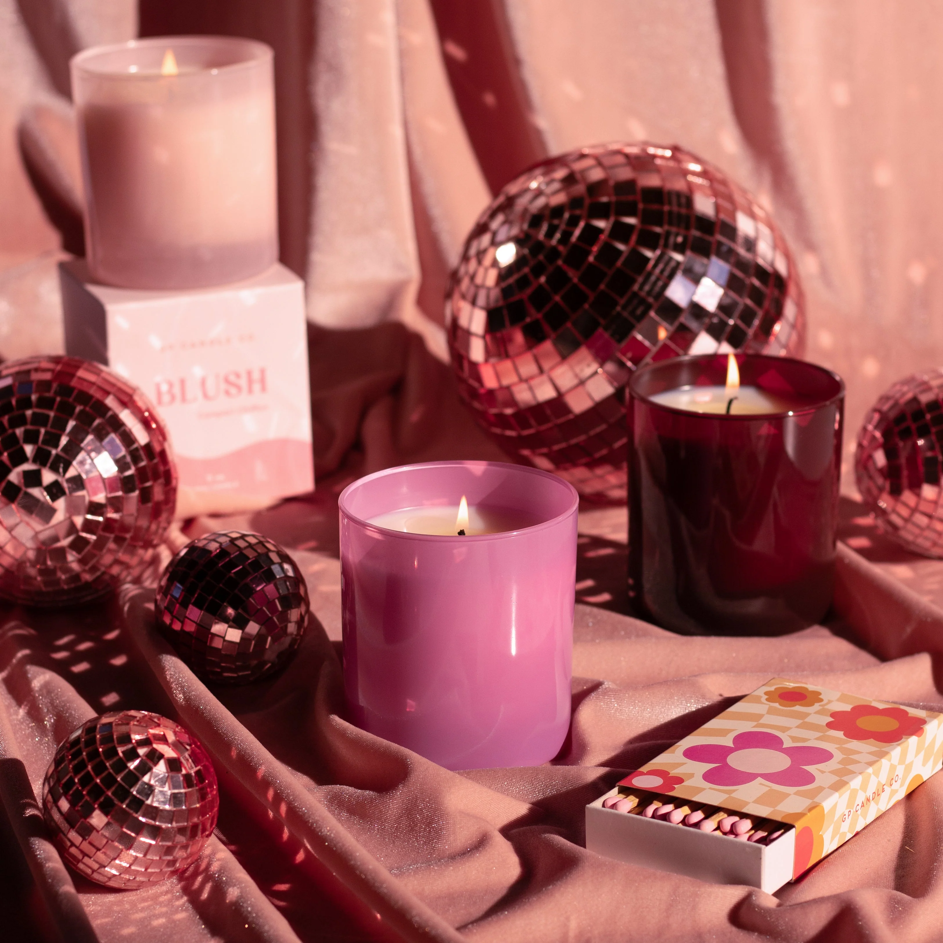 Flora 9 oz. Hue Soy Candle - Wild Orchid - Image 4