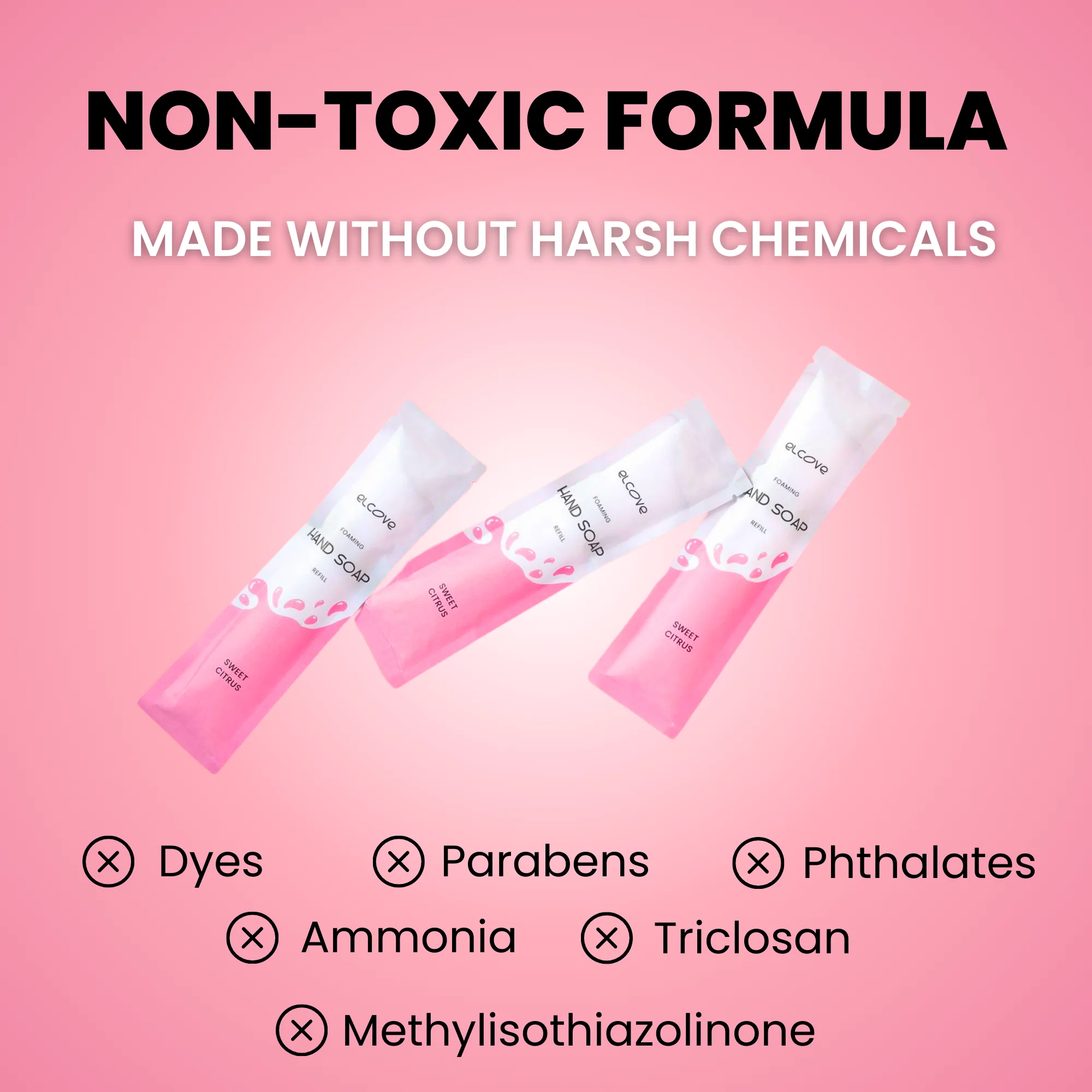 Plastic-Free Foaming Hand Soap Starter Set - Sweet Citrus - Image 5