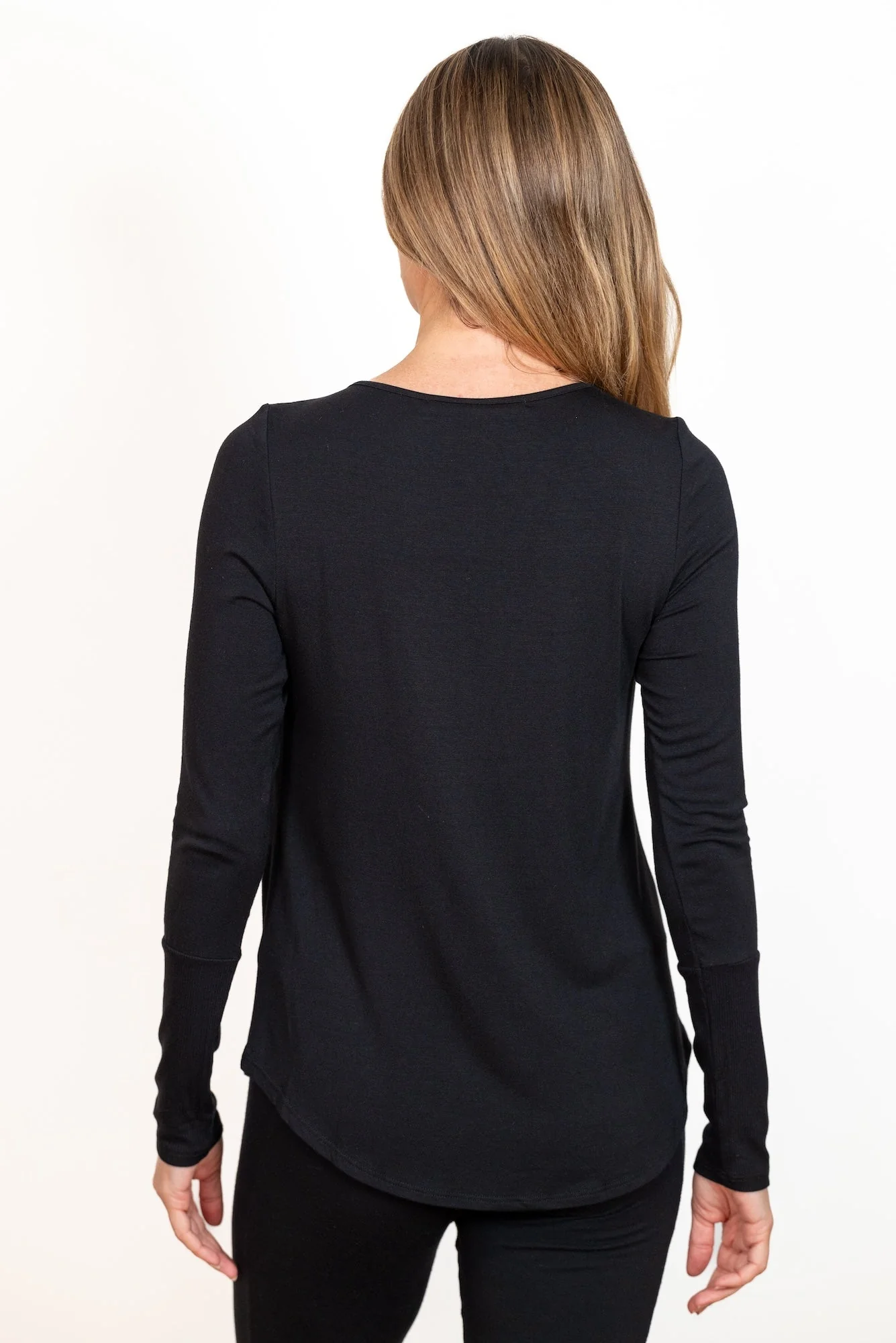 Full Moon Long Sleeve Top with Light Hug Bra-Free Shelf - Image 11