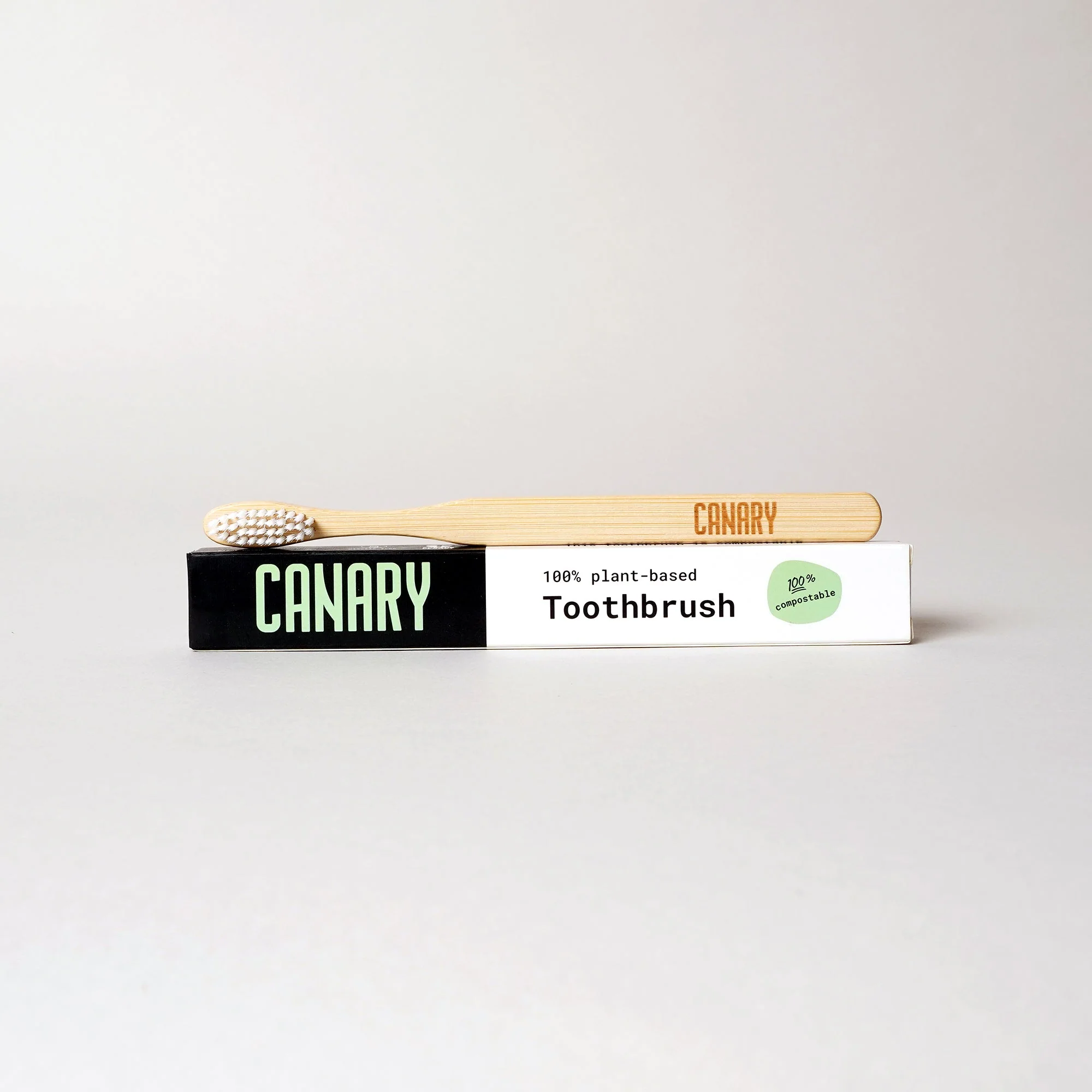 Fully Compostable Bamboo Toothbrush