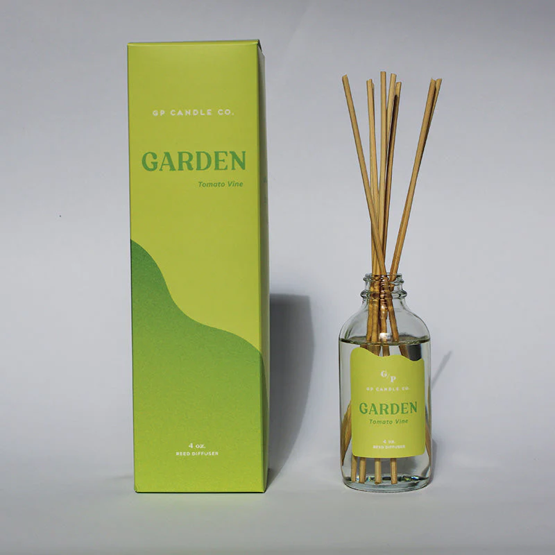 Garden 4 oz. Hue Reed Diffuser - Tomato Vine - Image 4