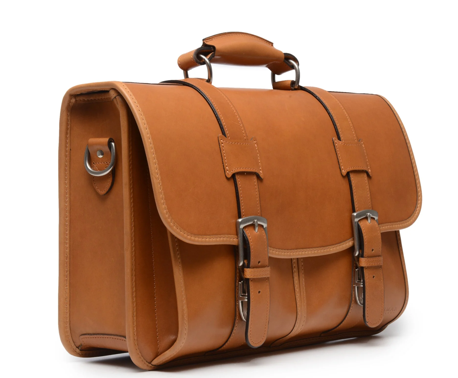 Classic Leather Garfield 15" Laptop Briefcase - Image 24