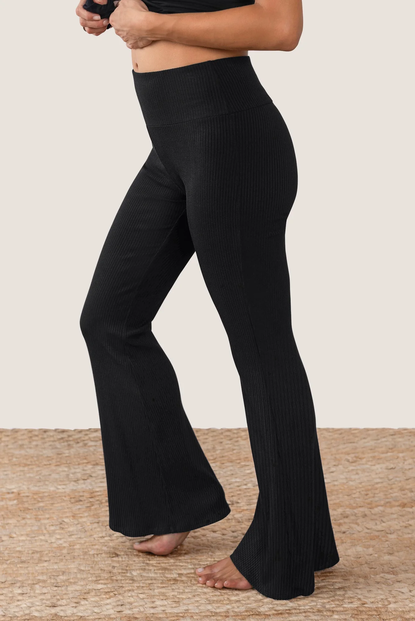 Getaway Ribbed Pants - Flare Leg - Image 8