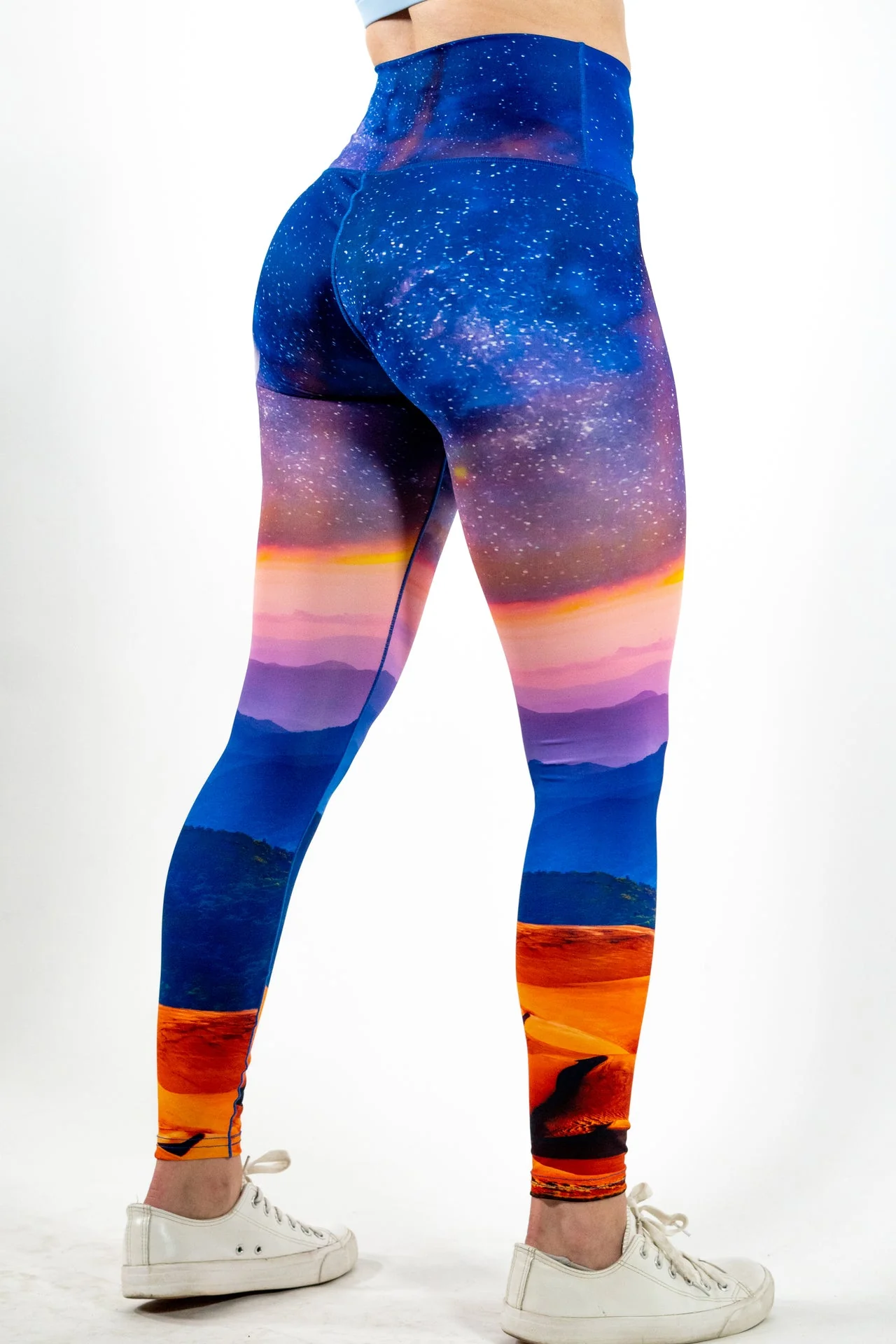 Eco-Friendly Great Sand Dunes Yoga Pants - Image 3