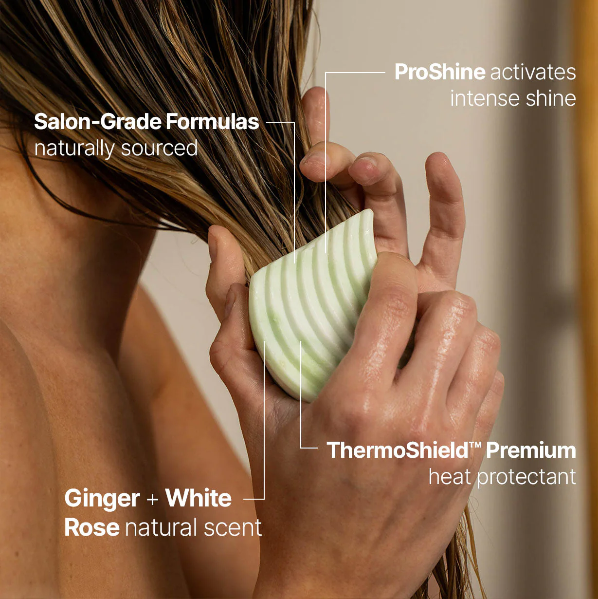 Hair Growth & Protect Solid Conditioner Bar - Image 3